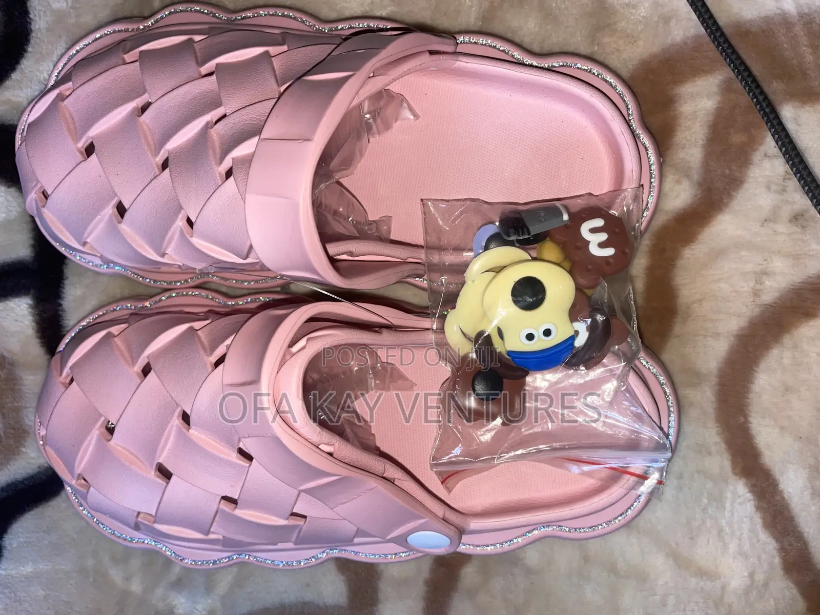 Pink Crocs for Baby Girls Size 36/37