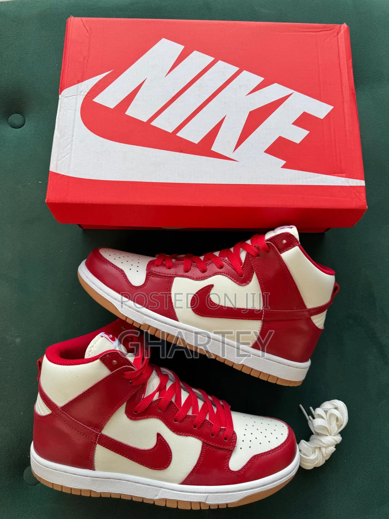 Nike Dunk High Royal Gum Classic Blue White X Red White