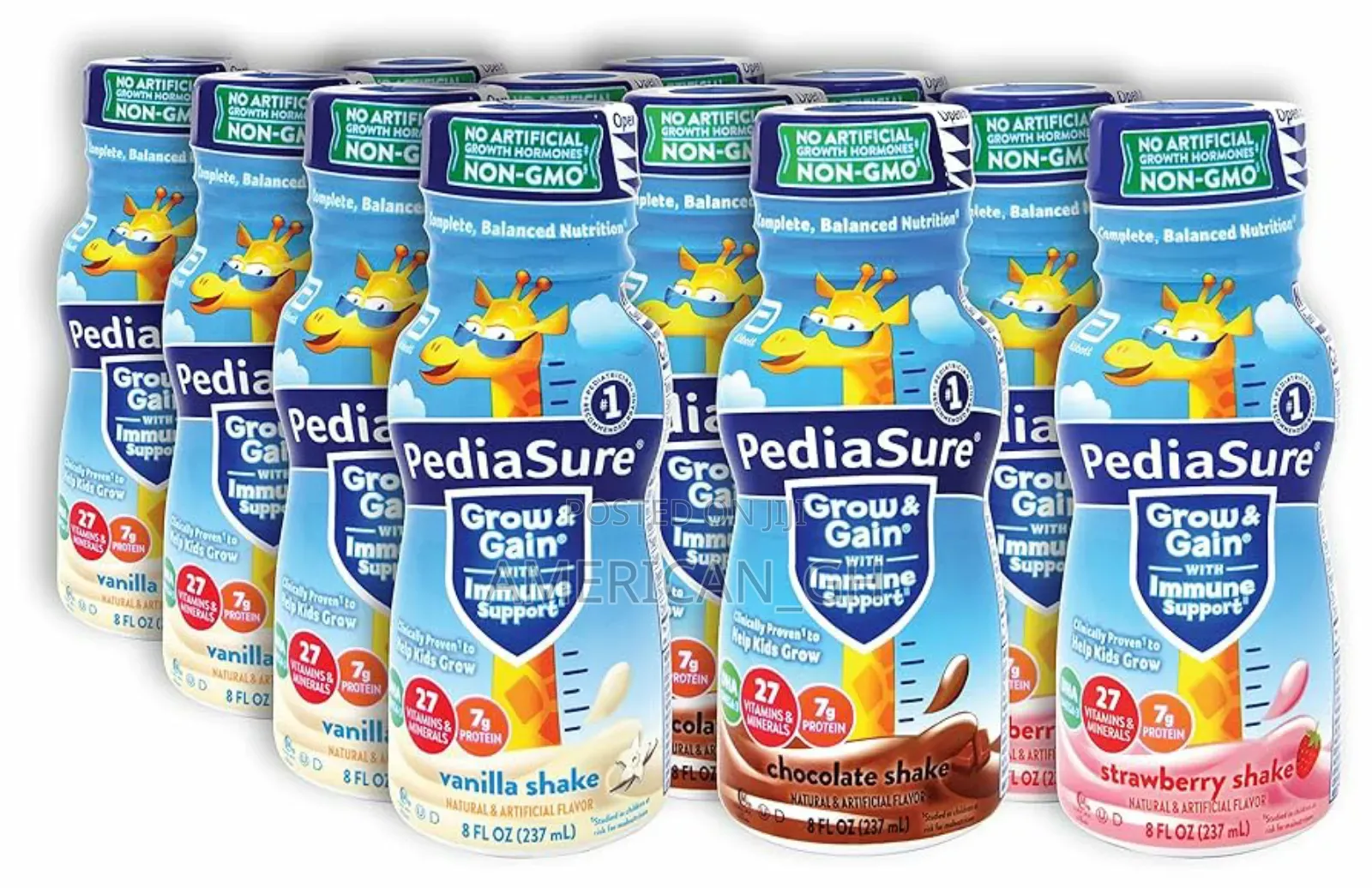 Pediasure (Strawberry, Chocolate, Vanilla) 24pack