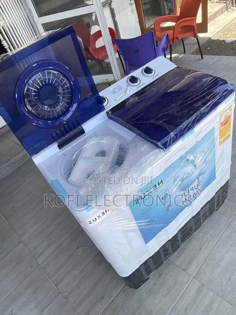 Nexus 15kg Sleeklux Dual Laundry Commander