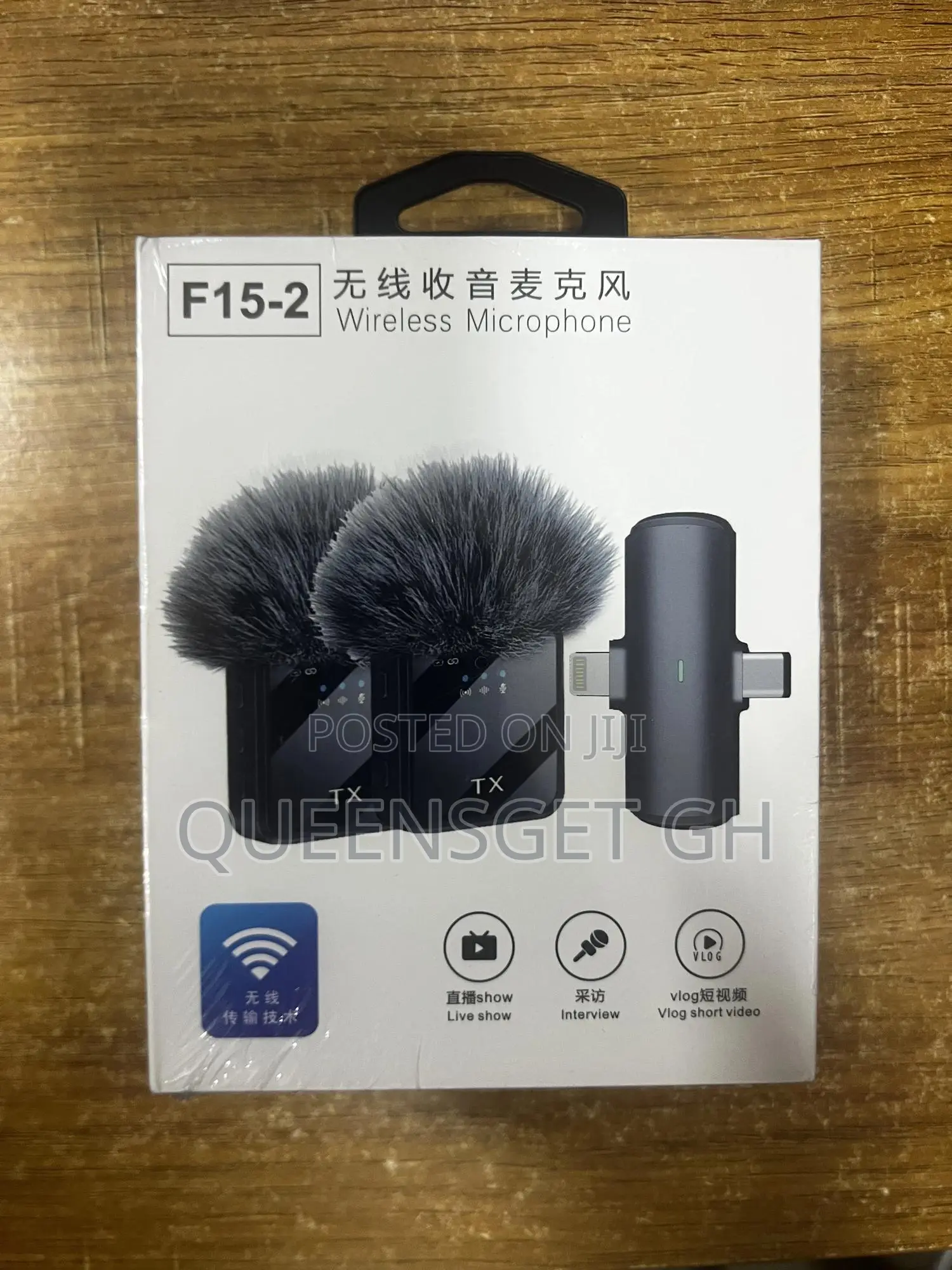 Wireless Microphone for Type, C and iPhone