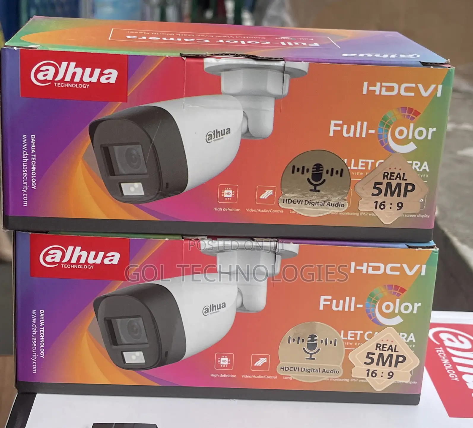 Dahua 5mp Full Color With Audio Analog Camera Dh-Hac-Hfw1509tlmp-Led