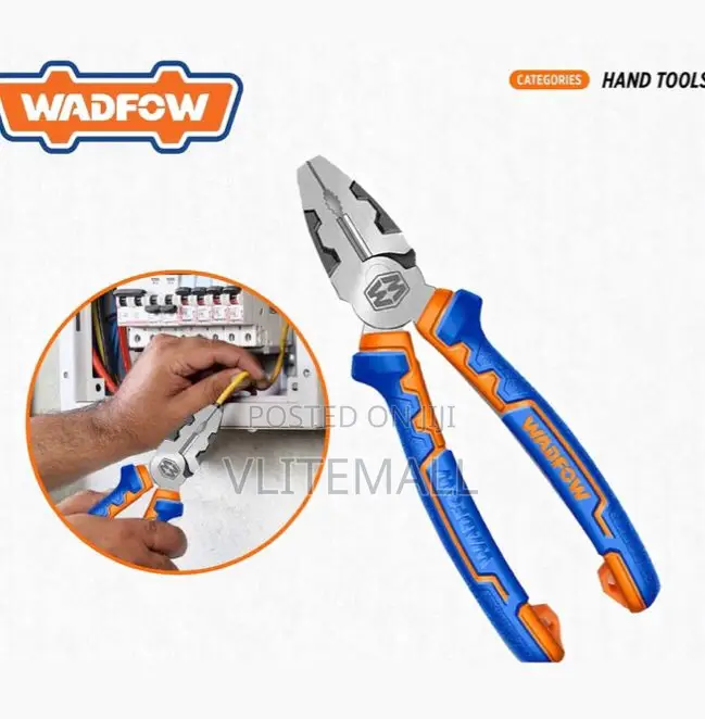 Wadfow 8" High Leverage Combination Plier - Wpl1718
