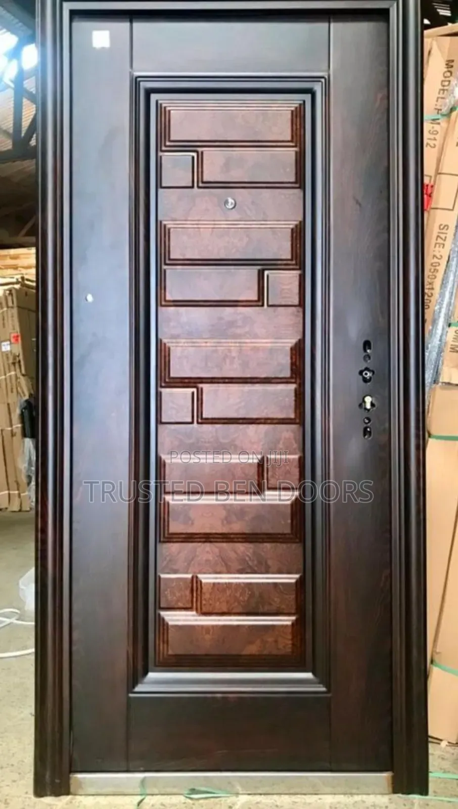 Paladin Turkey Security Metal Smooth Door For Homes And Offices