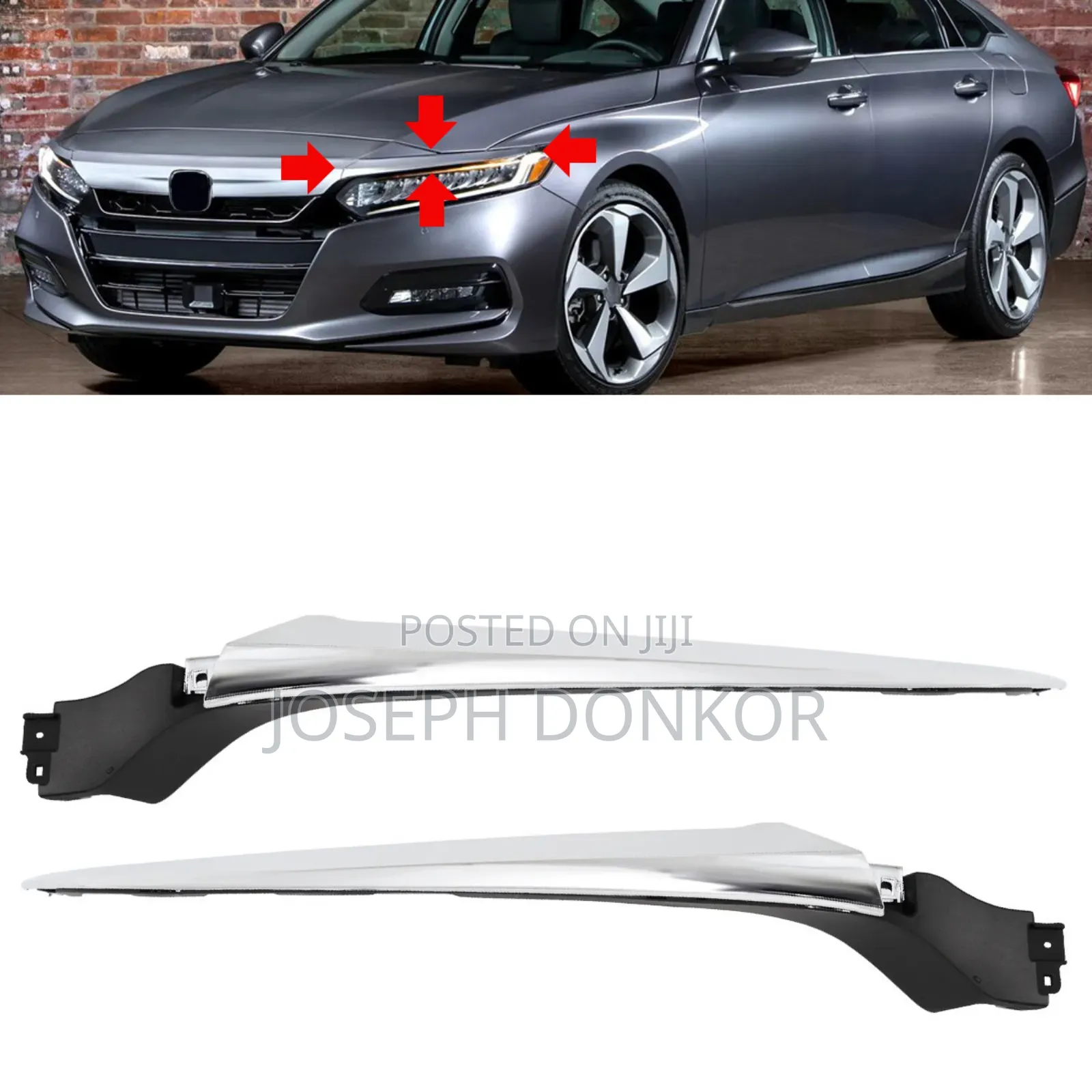 Accord Headlight Chrome/Garnish 2018,2019,2020