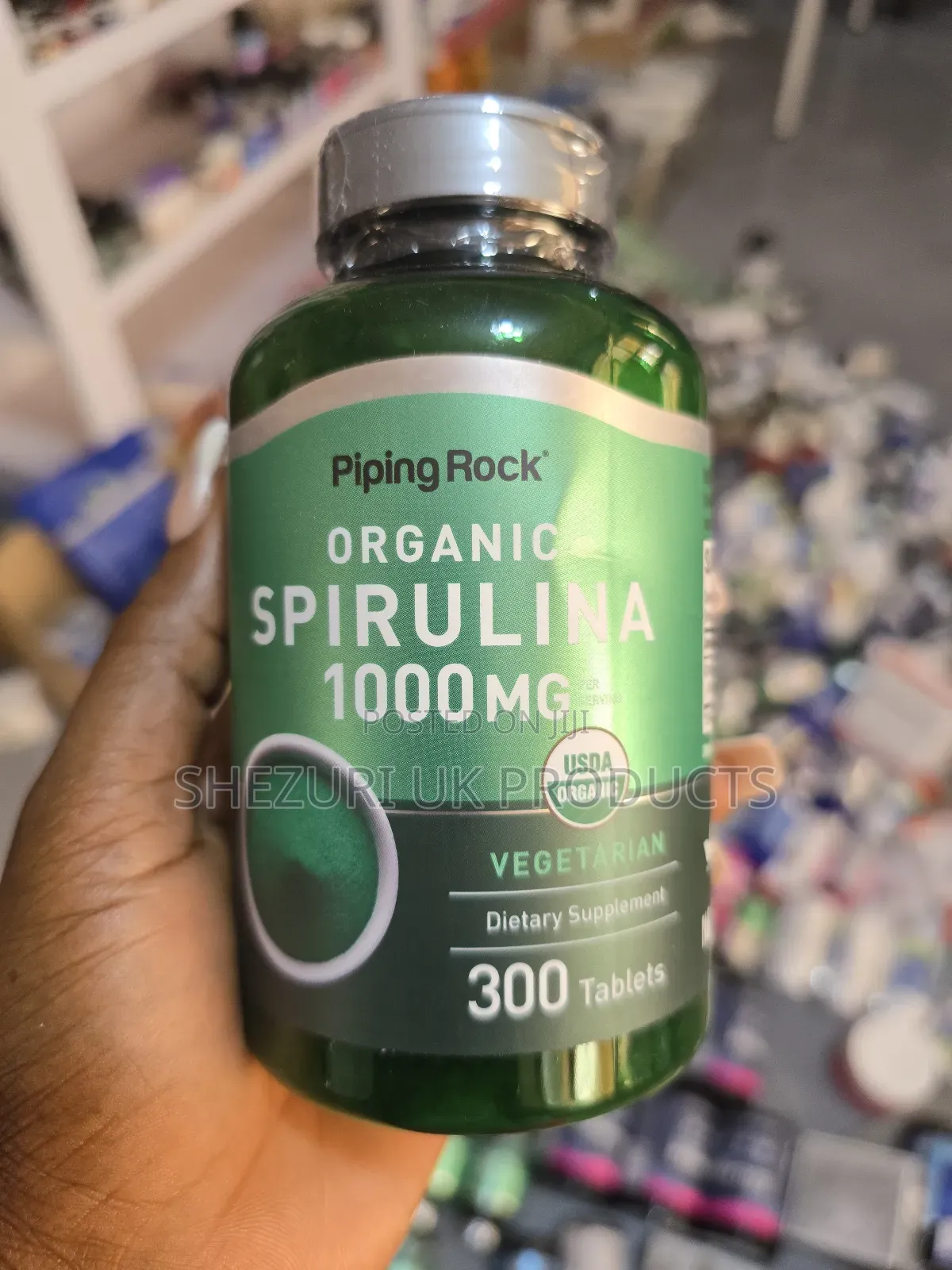Organic Spirulina 1000mg