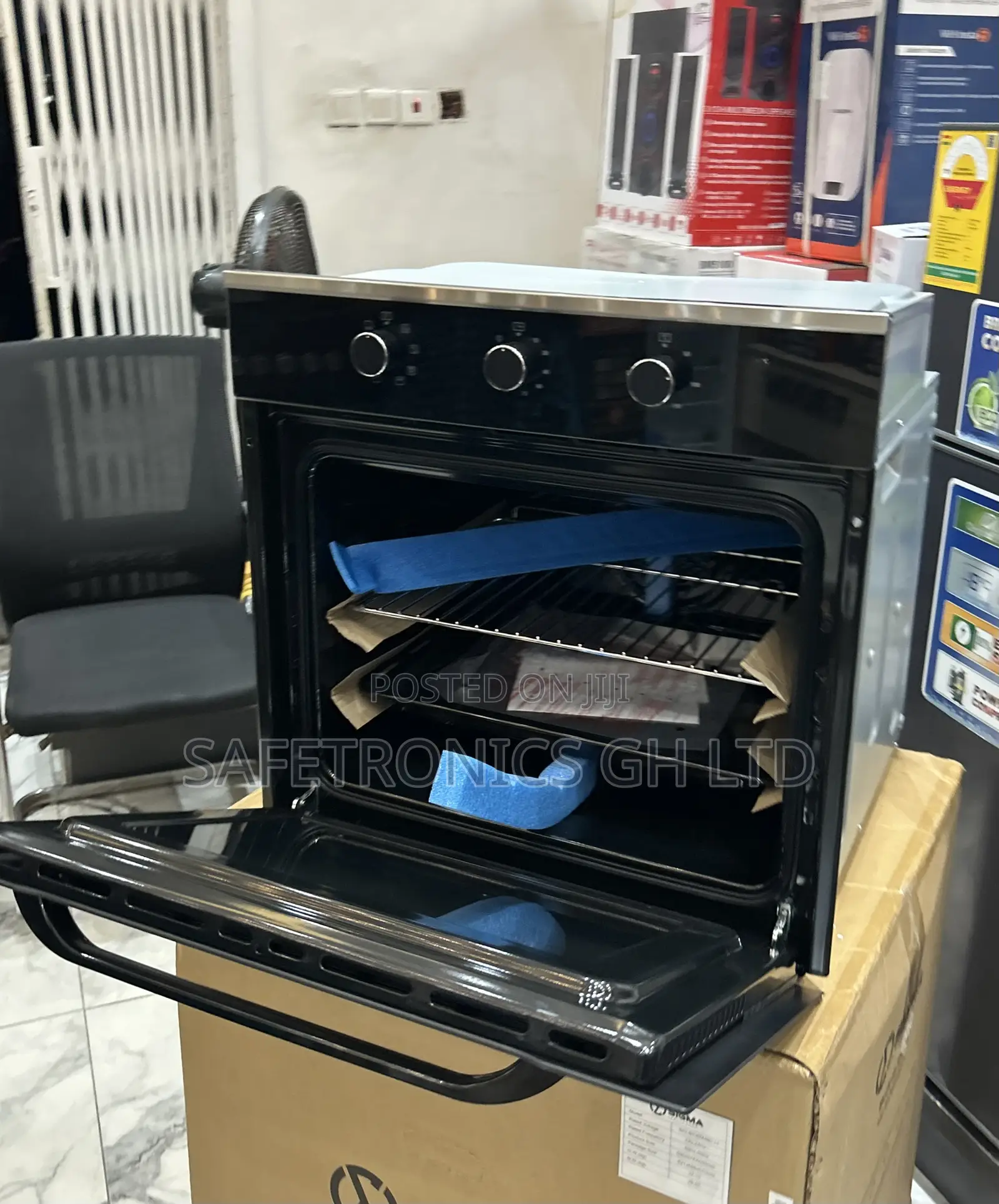 Get Exclusive Sigma (Sig-Bio-65m80-11) Electric Black in-Built Oven