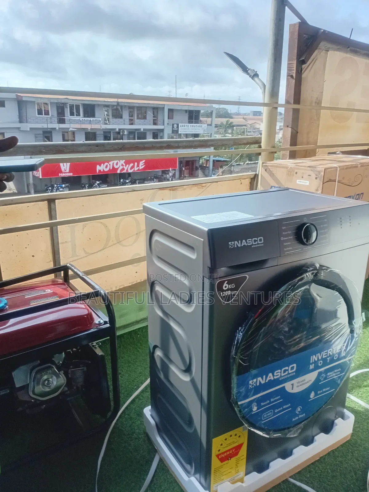 Nasco 6kg Automatic Washing Machine – Durable Reliable