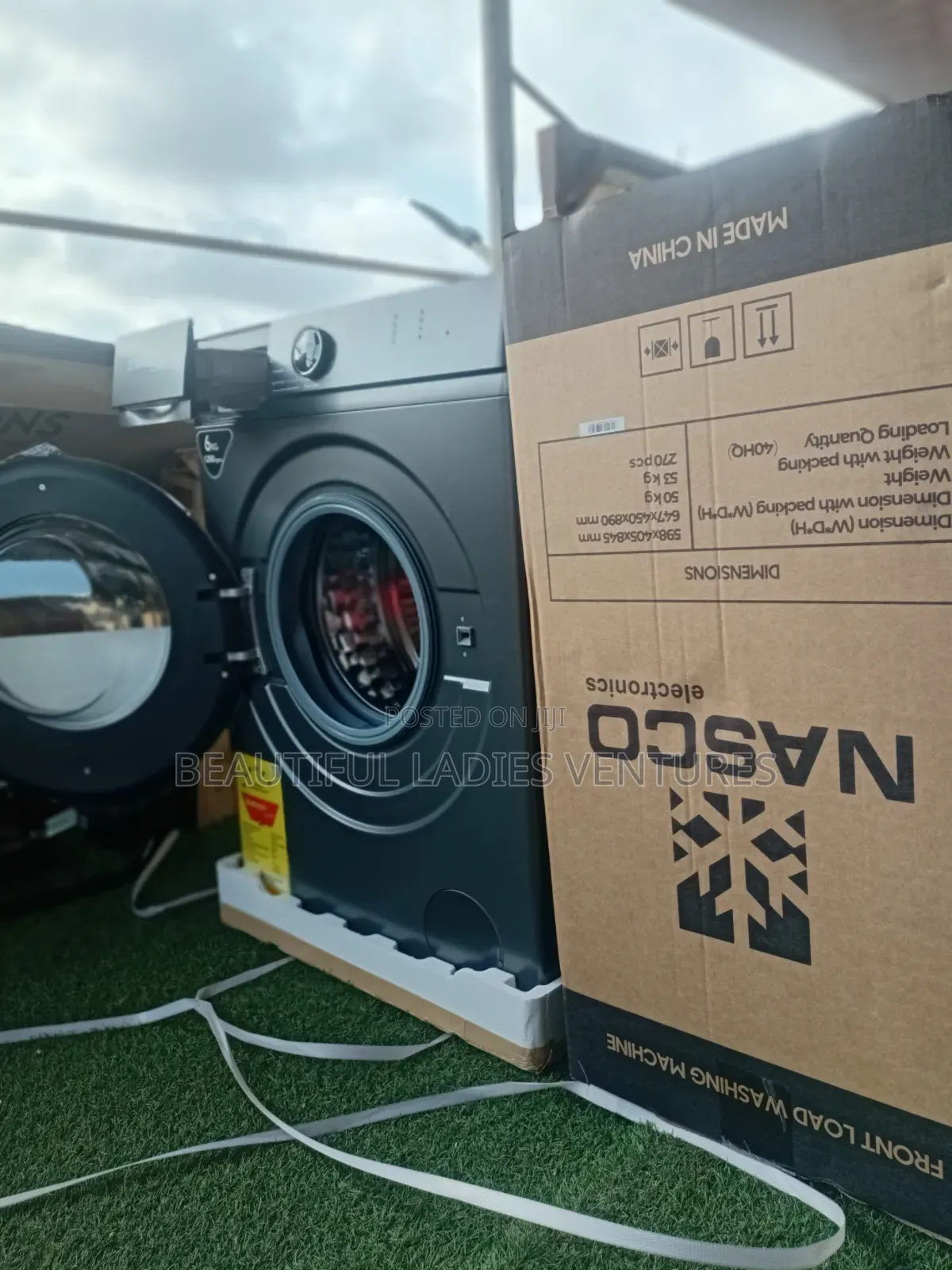 Best Price Nasco 6kg Front Load Washing Machine