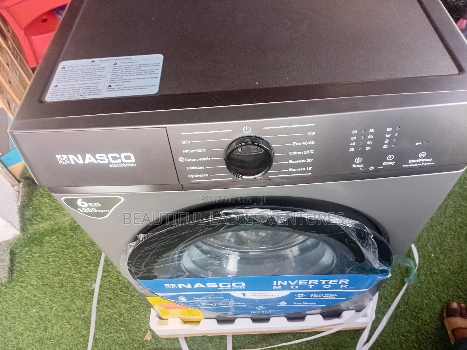 Nasco 6kg Full Automatic Washing Machine – Big Savings, Big Power