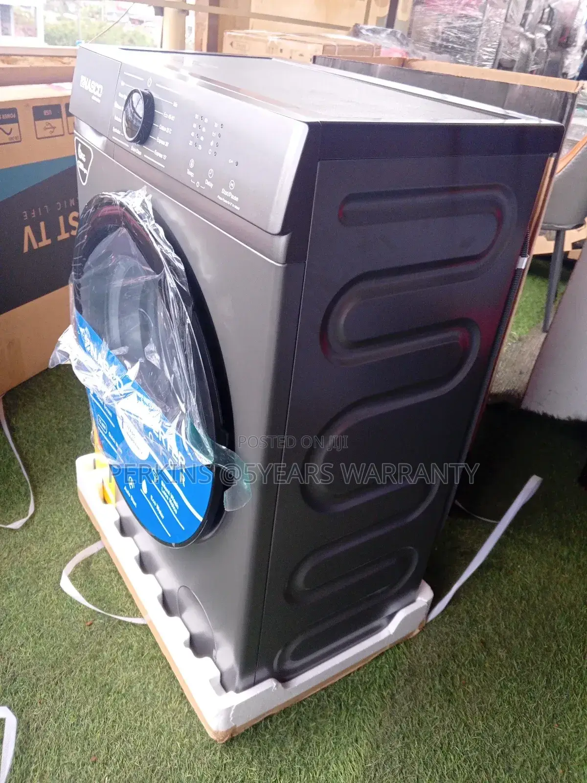 Nasco 6kg Automatic Washer Automatically Adjust Setting Based on Load