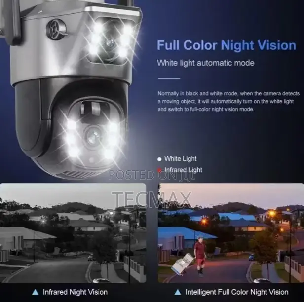 Dual Lens Wifi Solar Camera