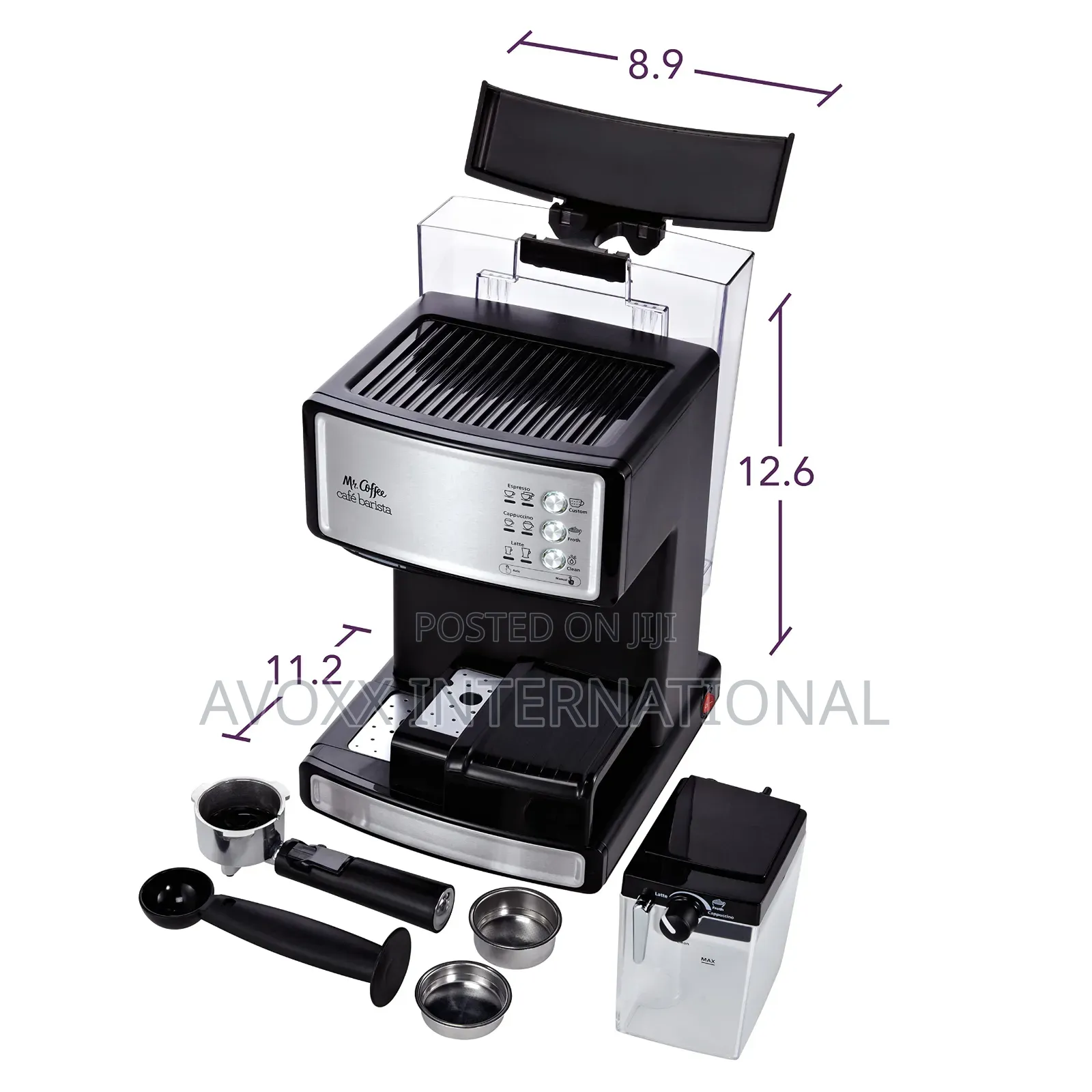 Mr. Coffee Cafe Barista Espresso Maker With Automatic Milk Frother