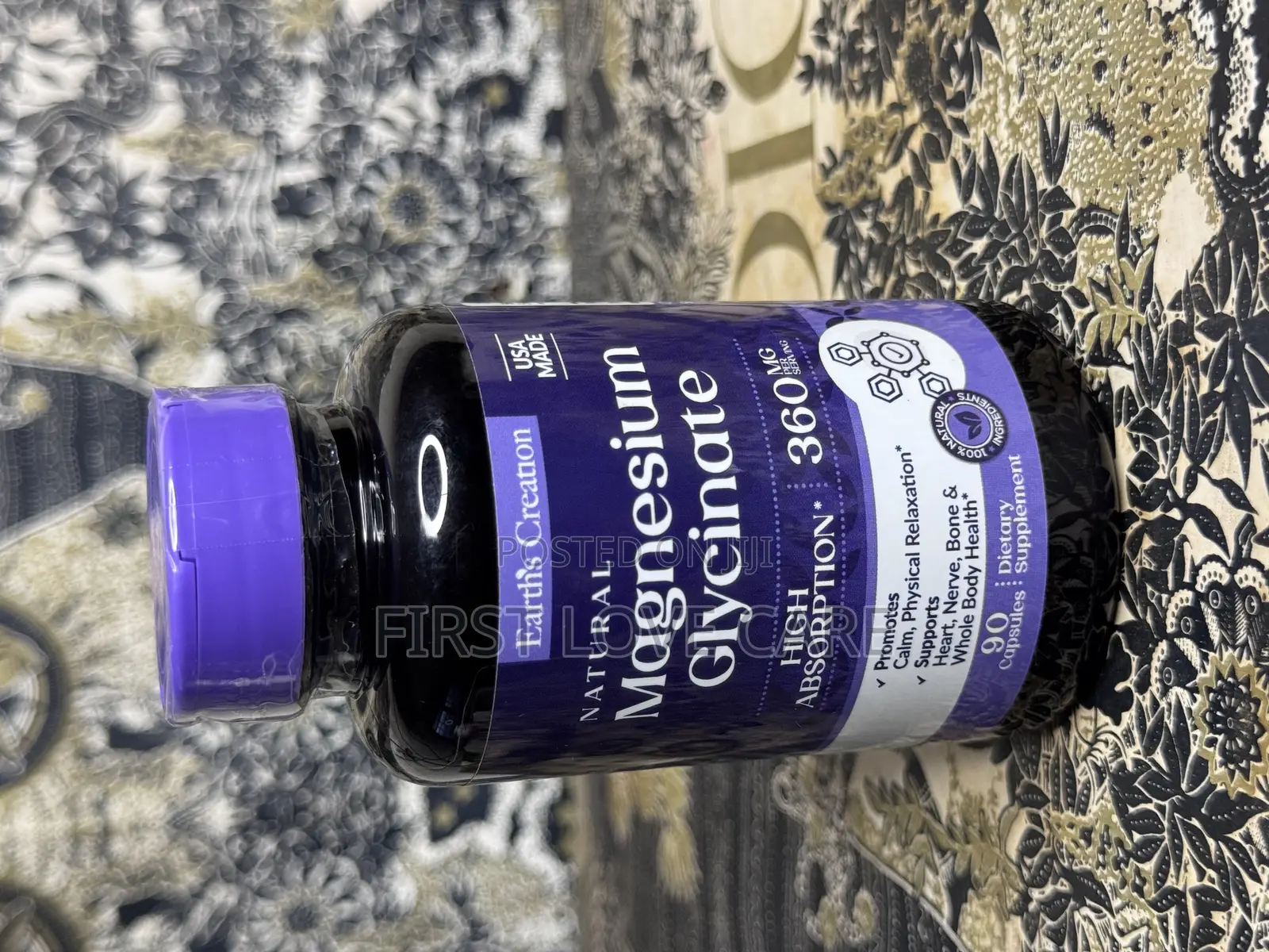 Earth's Creation Magnesium Glycinate 360mg