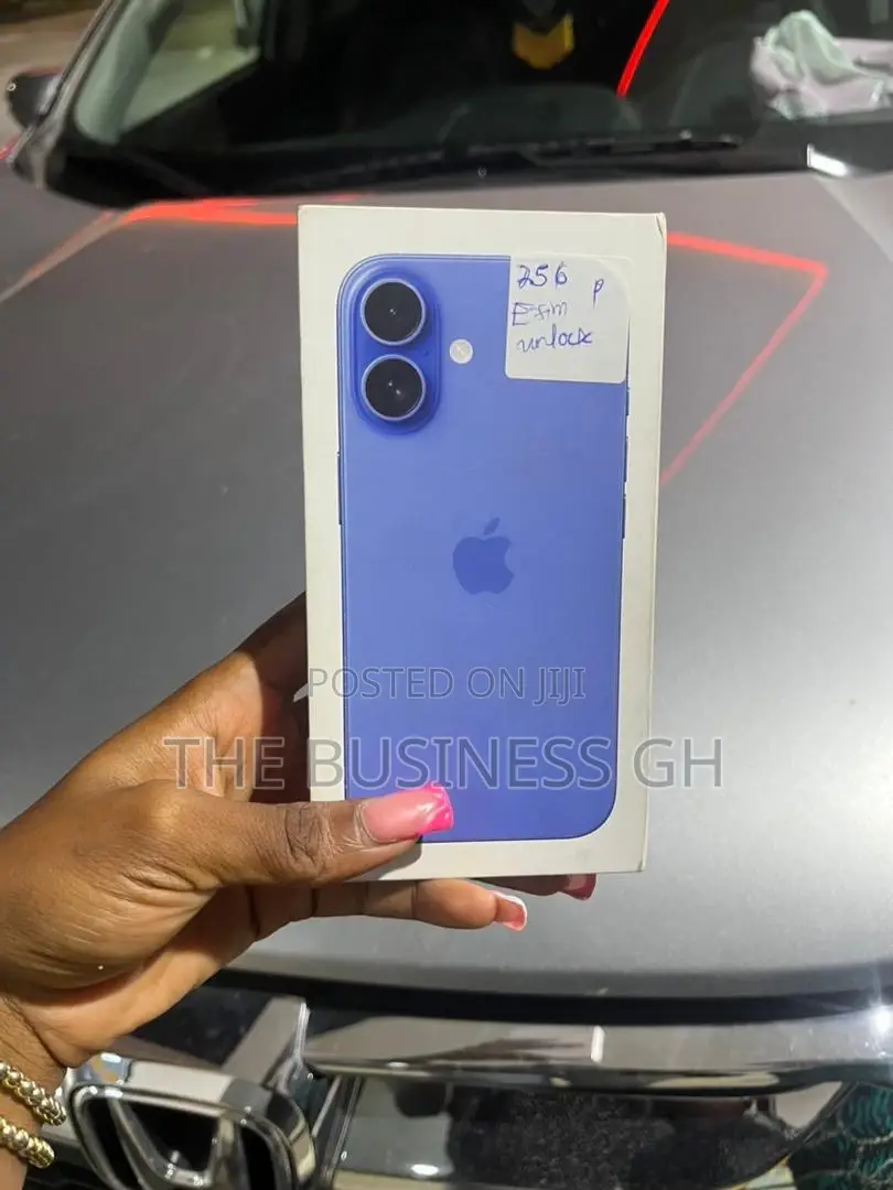 New Apple iPhone 16 256 GB Blue