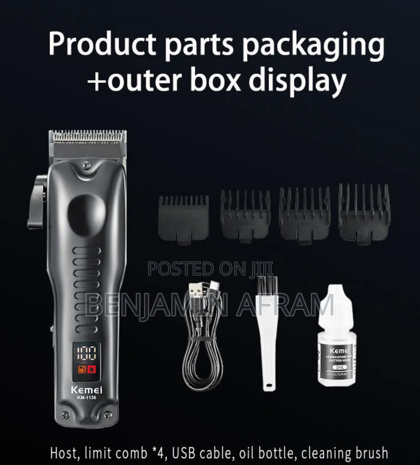 Convenient Barbering Machine. Km-1136