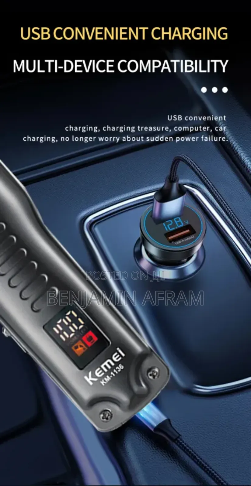 Convenient Barbering Machine. Km-1136