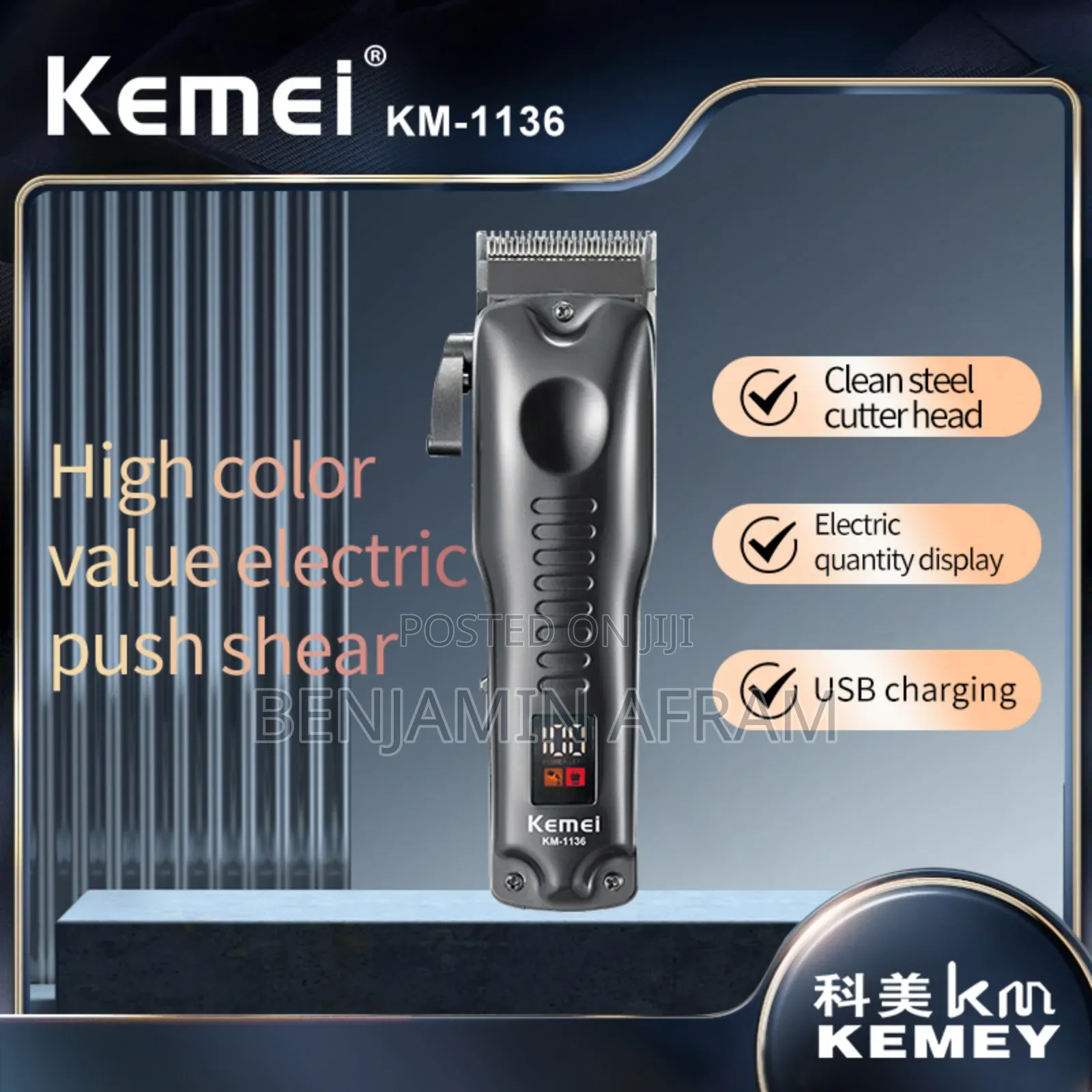 Clean Steer Hair Barbering Clippers