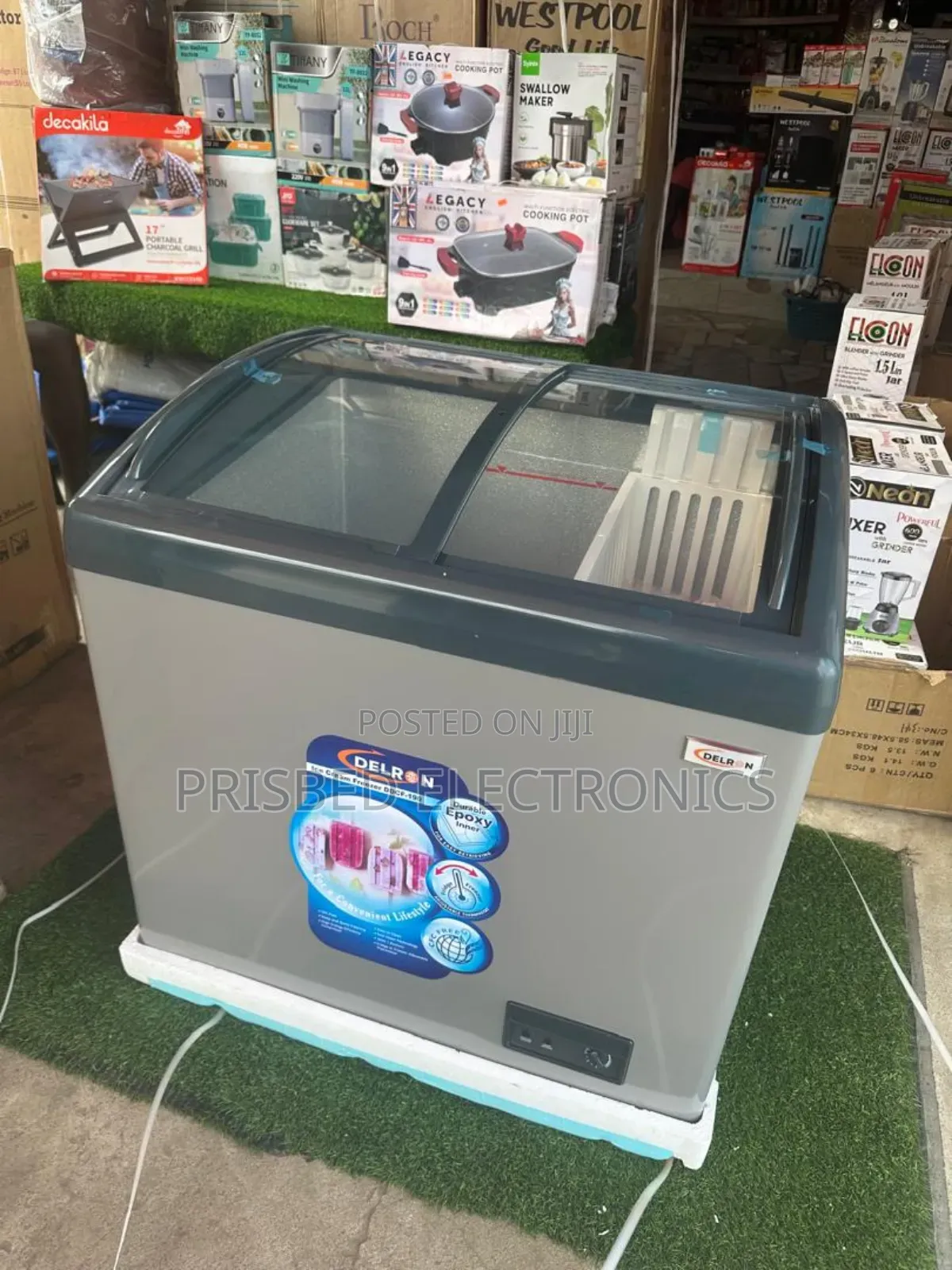 Delron Durable Ice Cream/Display Freezer 190 Litres