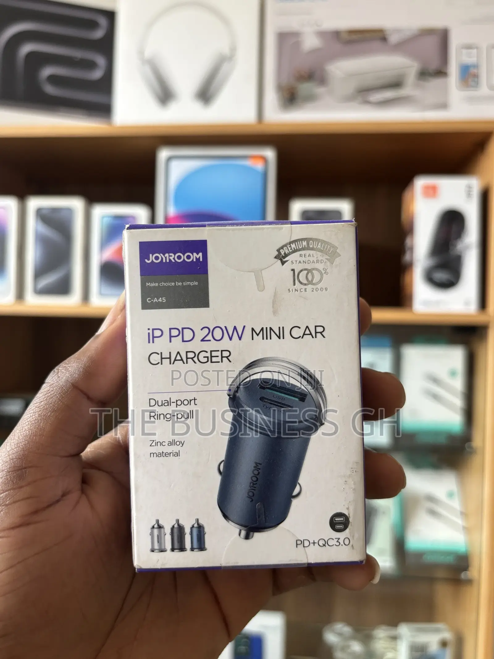 Joyroom 20 Watts Dual Port Car Charger