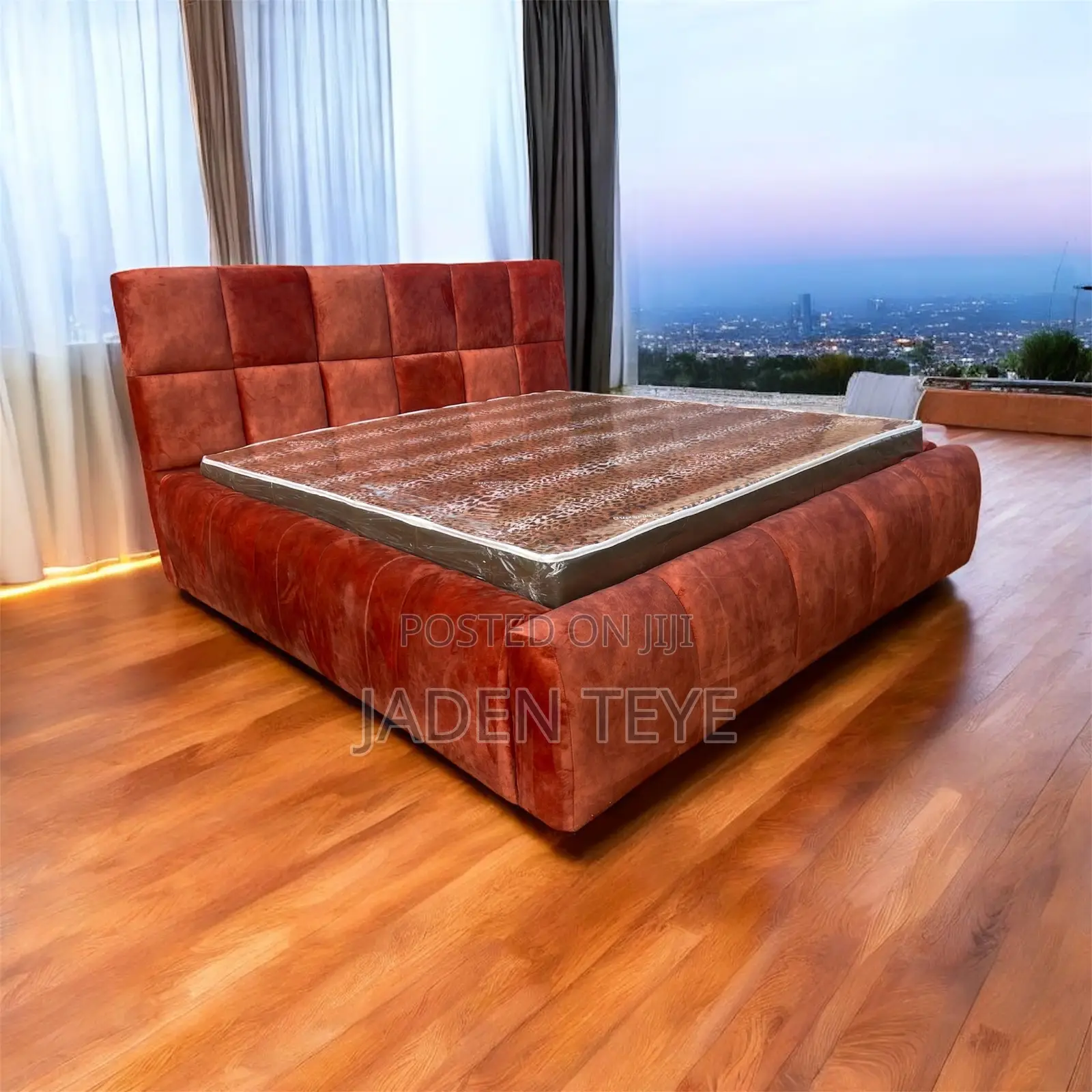 Brand New Luxury King Bad Frame With Mattress