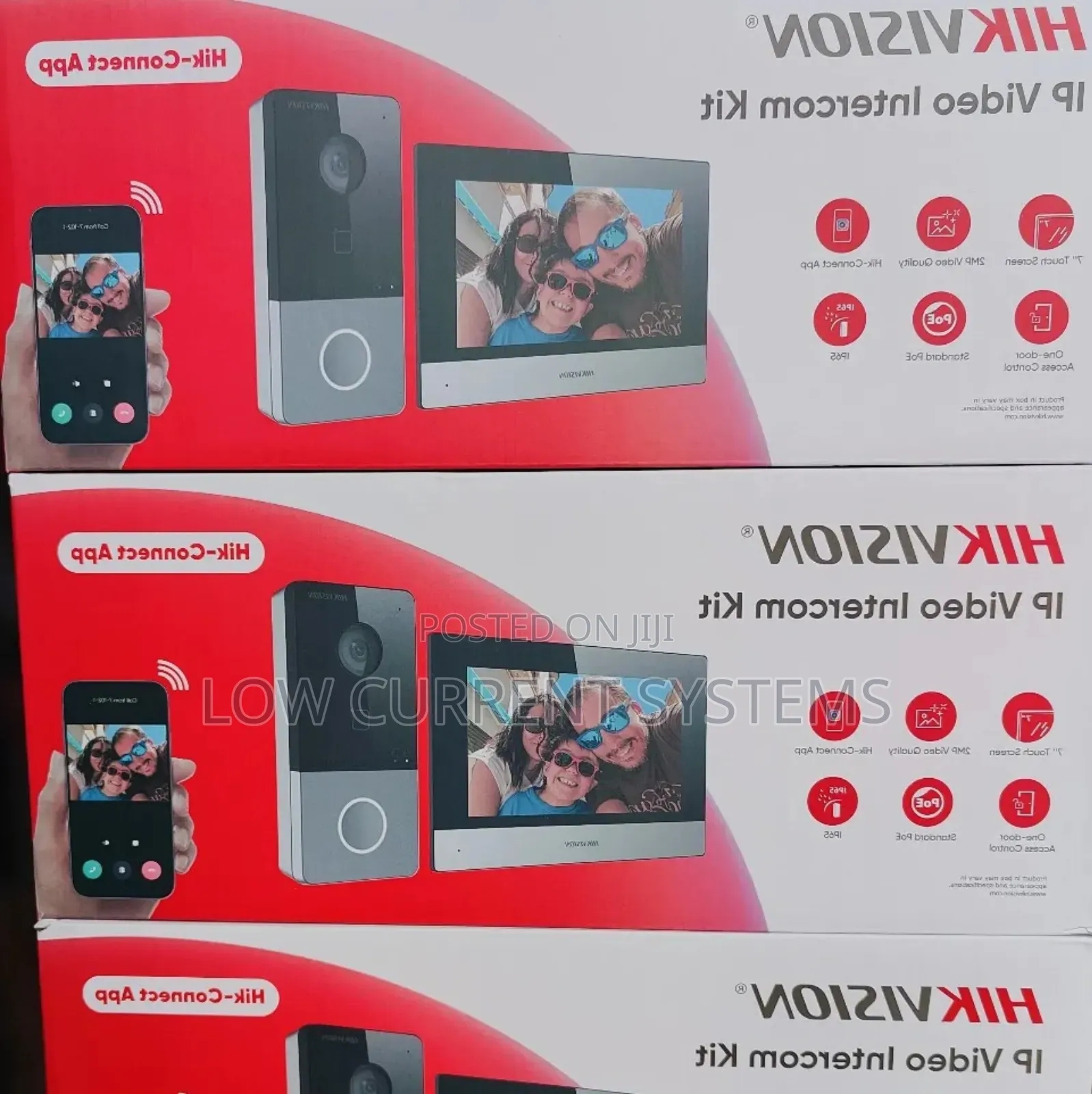 Hikvision Ds-kis603-p Ip Video Intercom Kit Wireless Doorbel