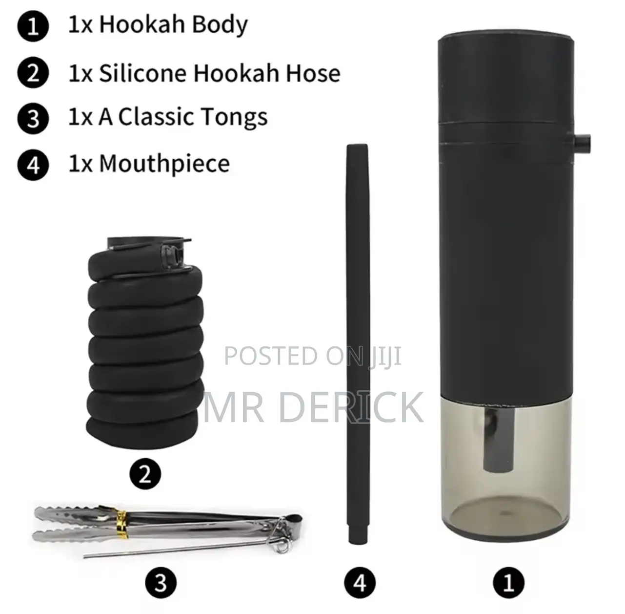 Portable Shisha Pot Than Can Be Use in a Car ( Green )