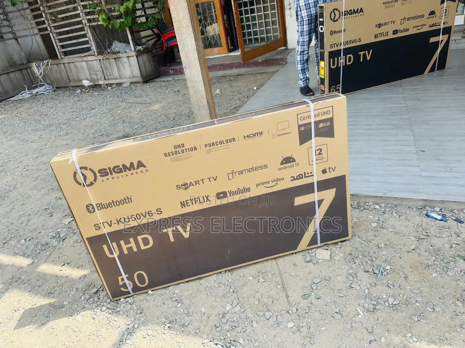 Best Buy for Less Android 15 Smart Sigma 50” Sig-Ku50v6-S