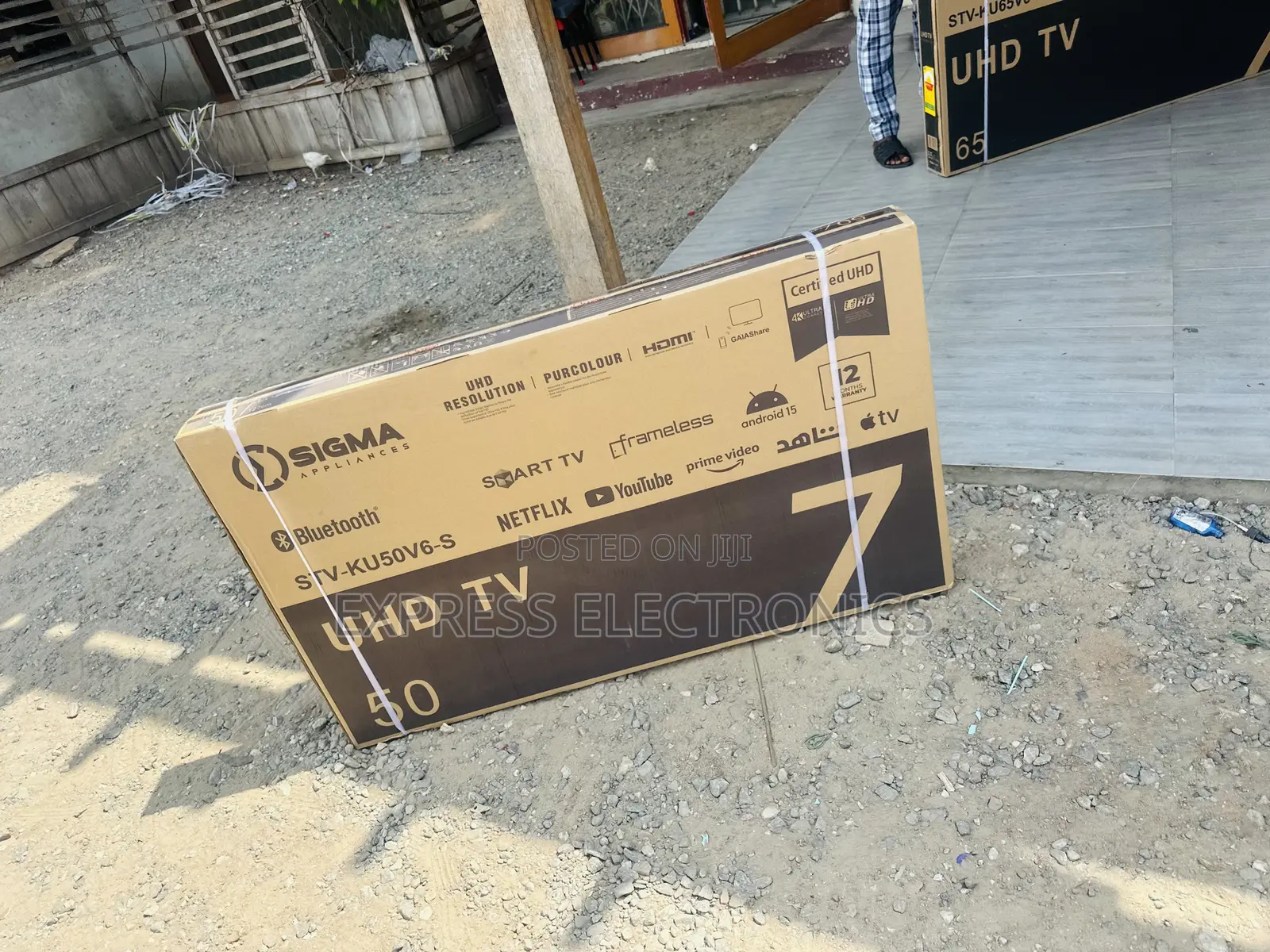 Best Buy for Less Android 15 Smart Sigma 50” Sig-Ku50v6-S