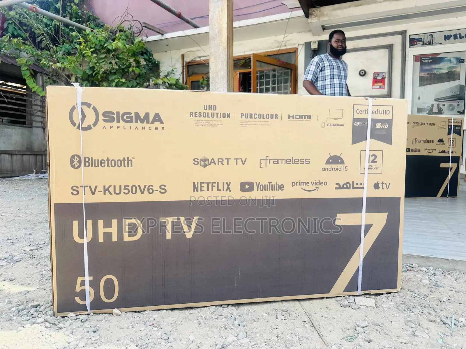 Grab Your Favorite Sigma Smart Android Uhd 50”