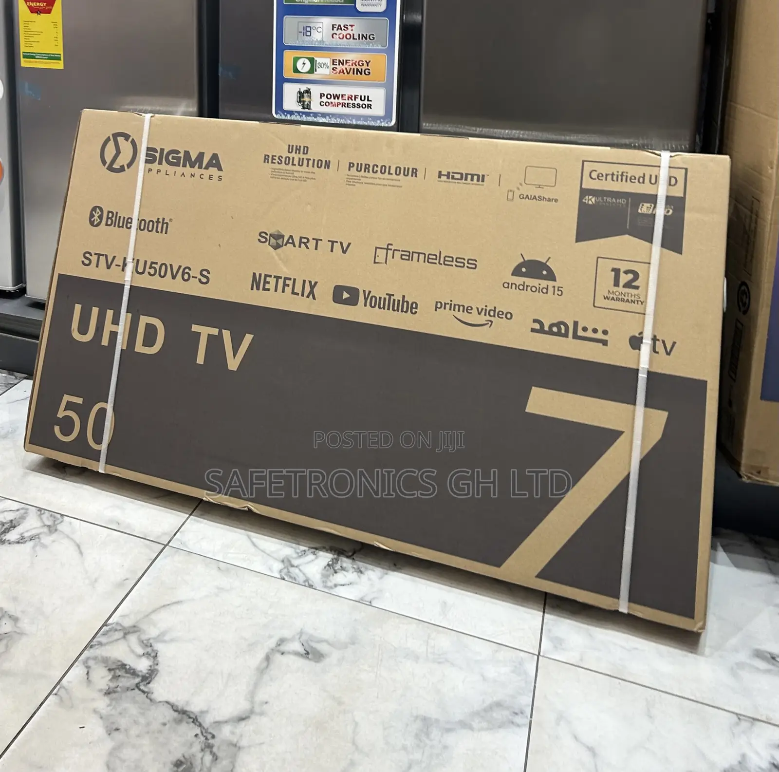 Call or Text for 50 Inch Smart Uhd Sigma Led STV-Ku50