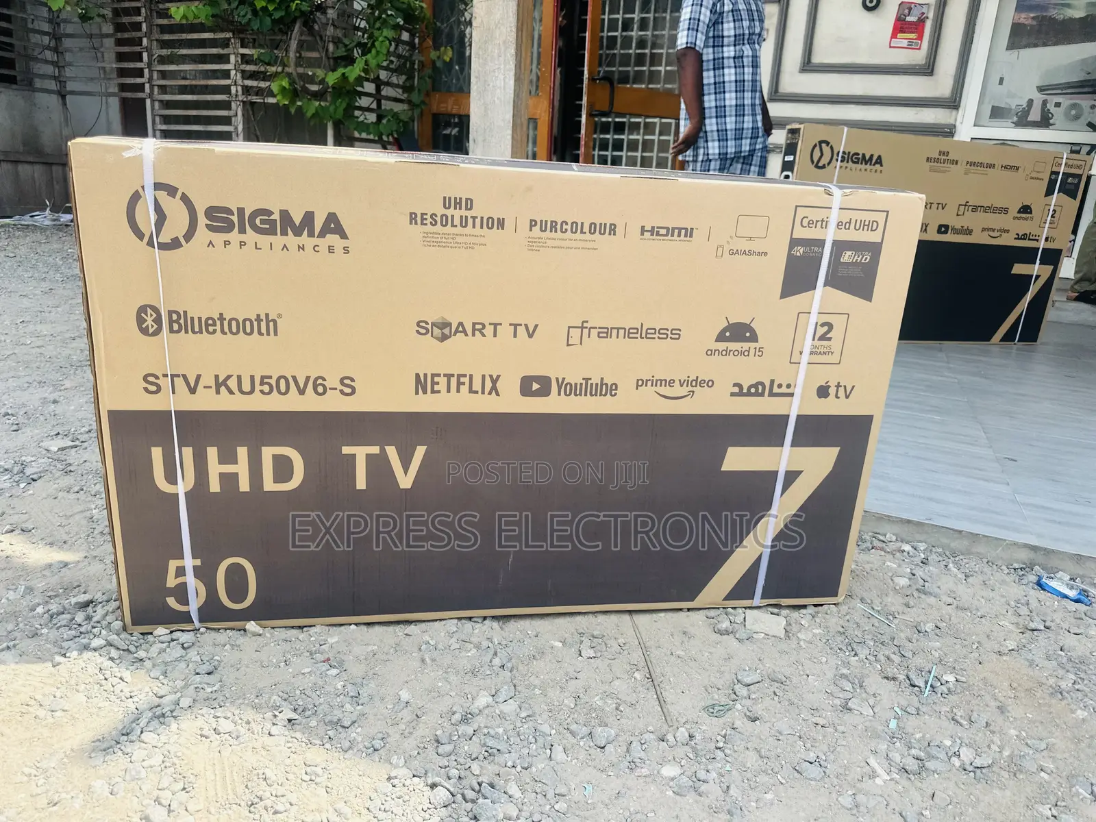 Call and Order for Sig-Ku50v6-S Uhd Smart Glossy Led Sigma