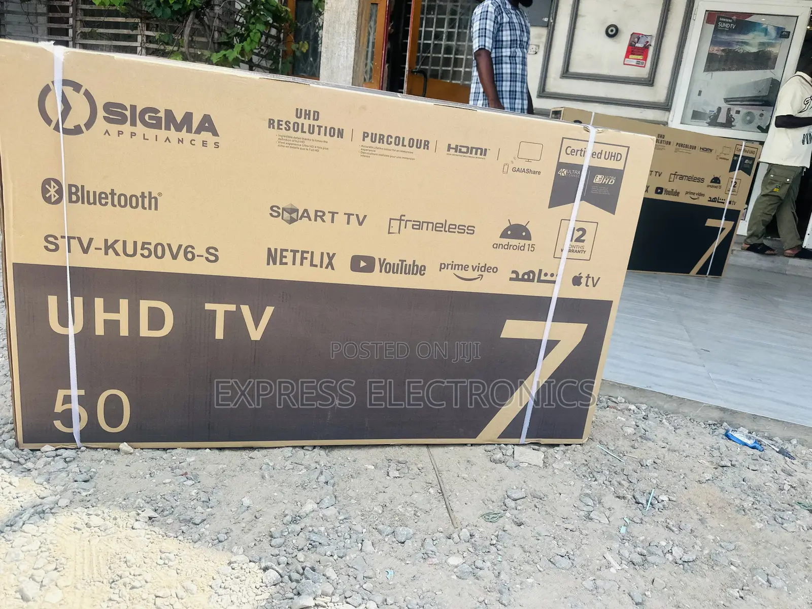 Call and Order for Sig-Ku50v6-S Uhd Smart Glossy Led Sigma