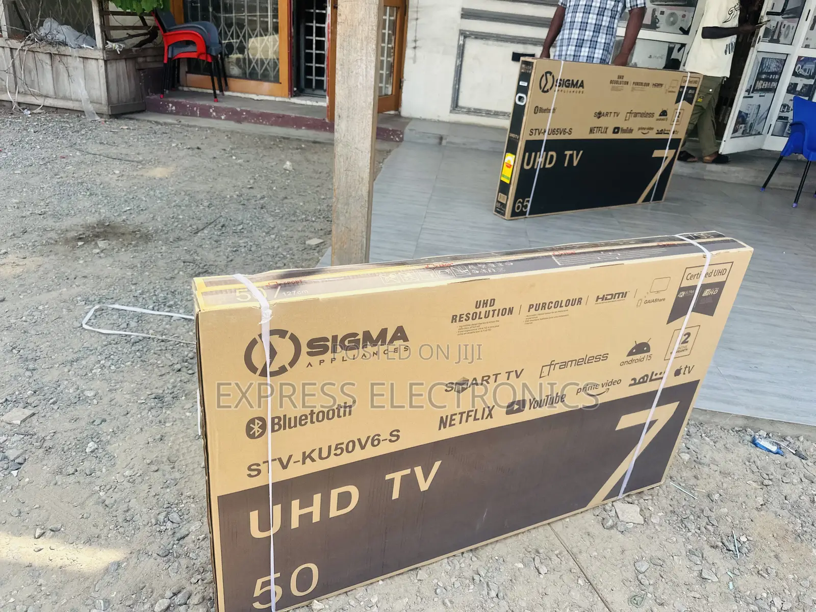 Astounding Display Uhd Smart Sigma 50” Sig-Ku50v6-S