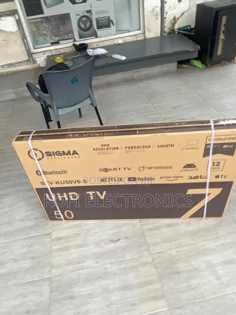 Sigma 50” Ultra Hd Smart Led Tv Perfect for Home Cinema