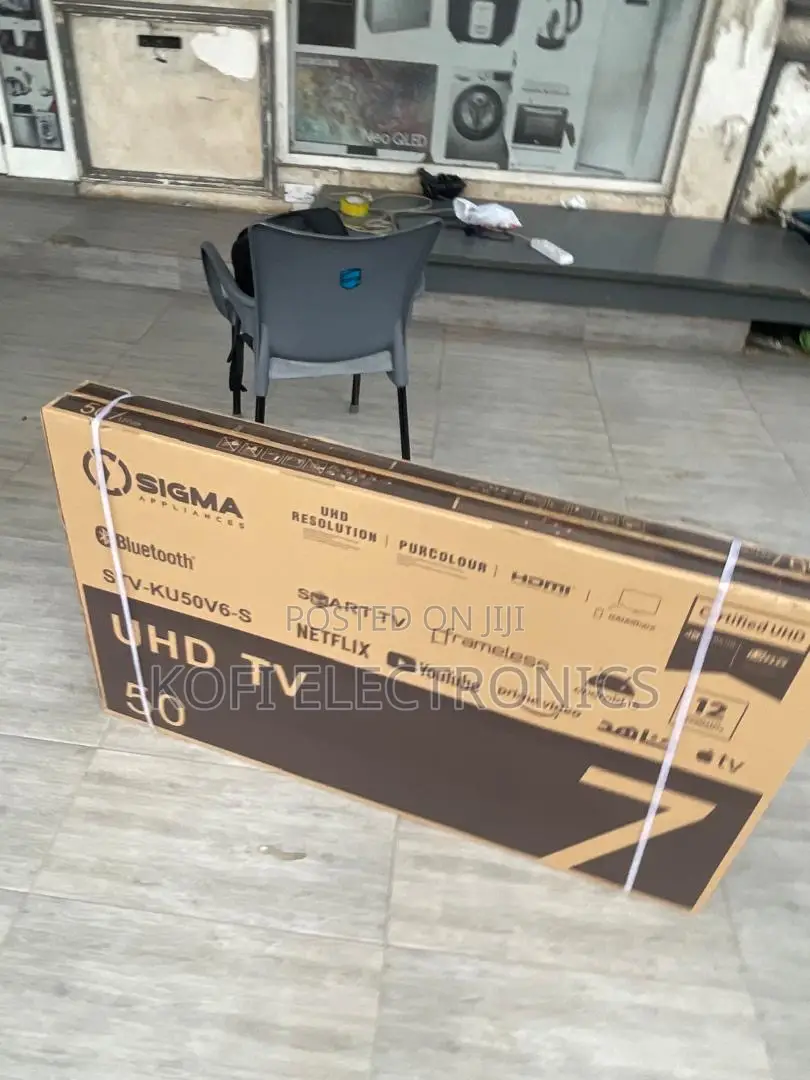 Sigma 50” Ultra Hd Smart Led Tv Perfect for Home Cinema