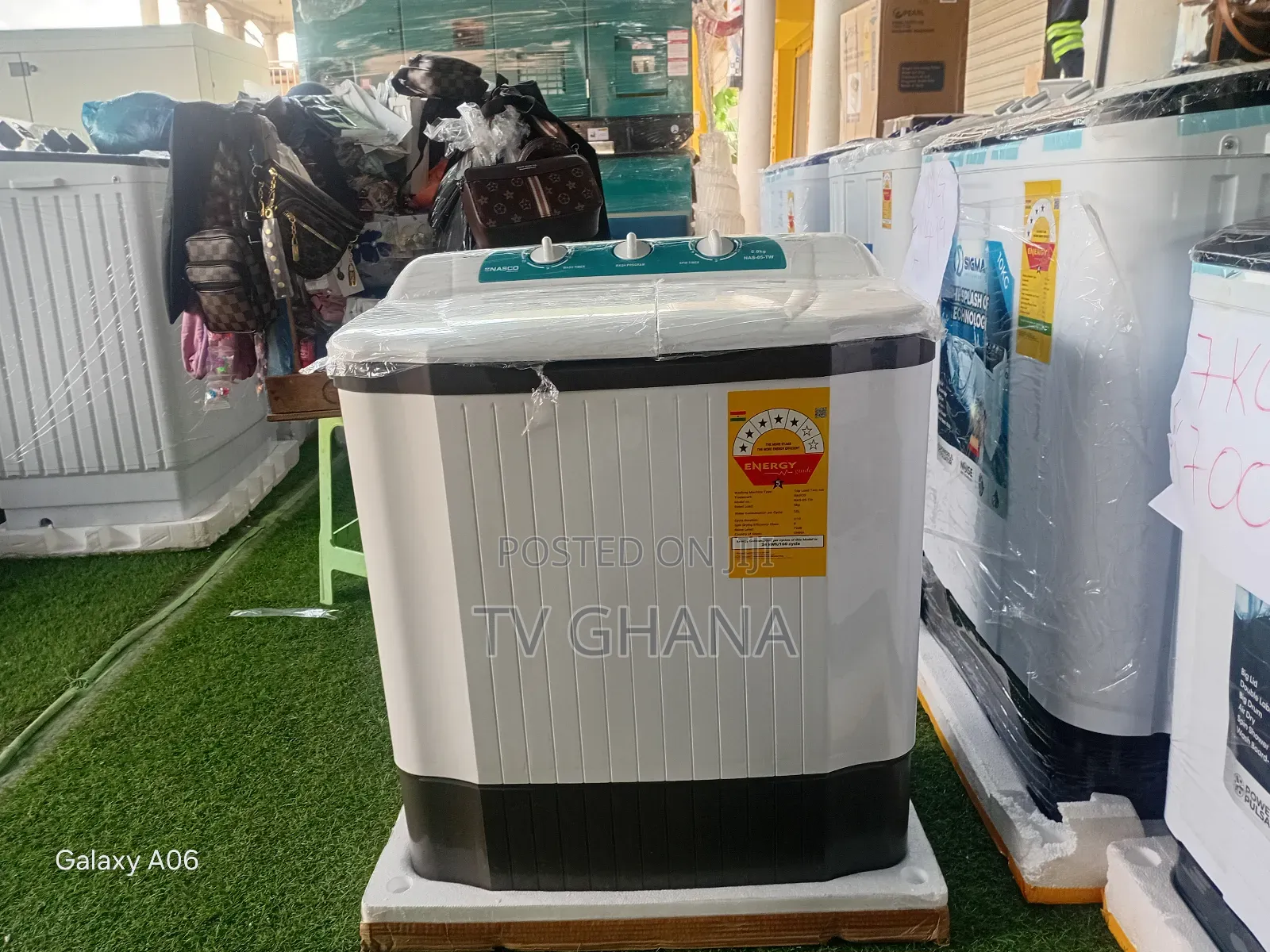 Nasco 5kg Compact Washing Machine – Powerful Space-Saving