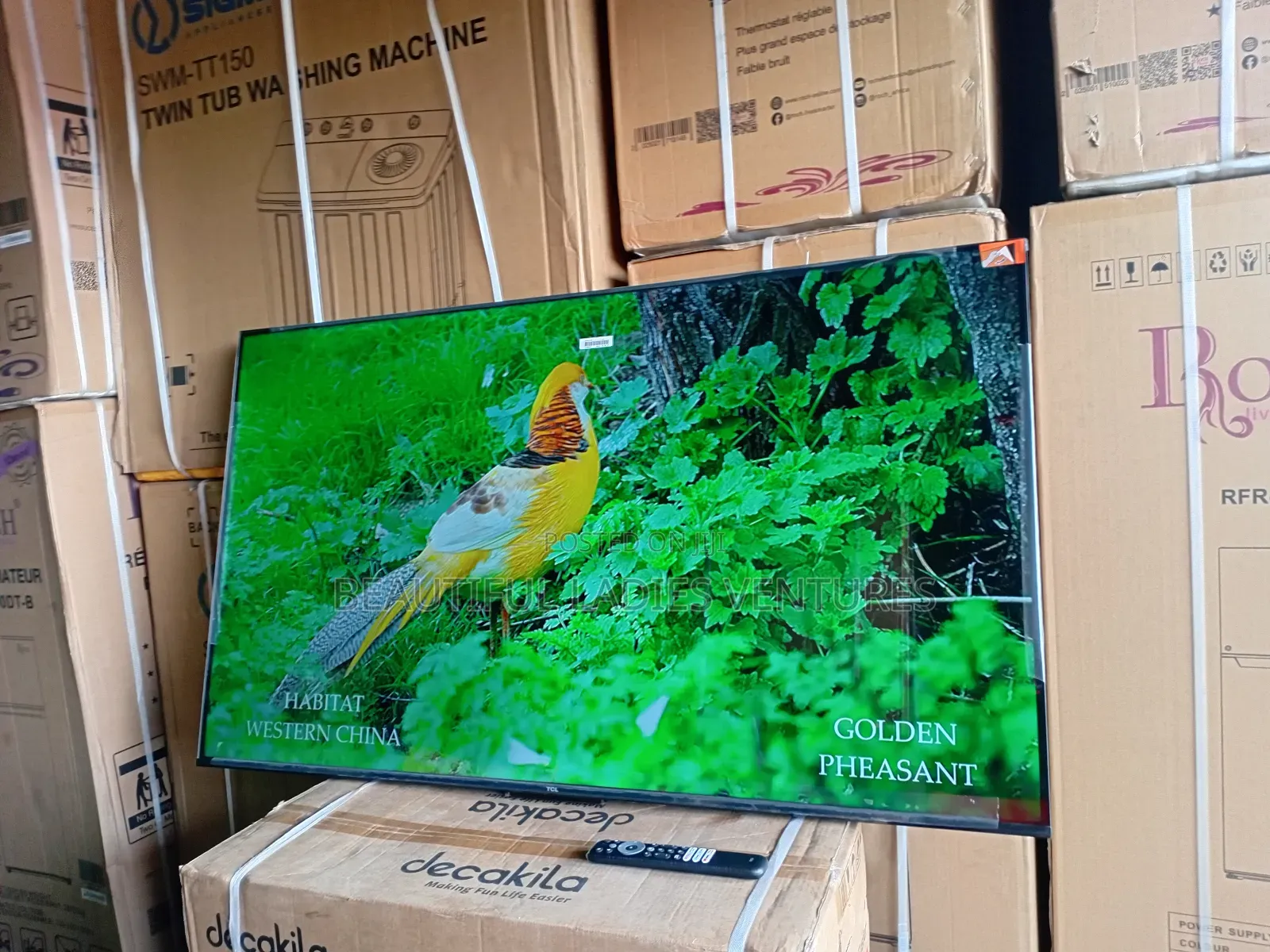 TCL 55” Android Smart Tv – Brilliant Display, Smart Control