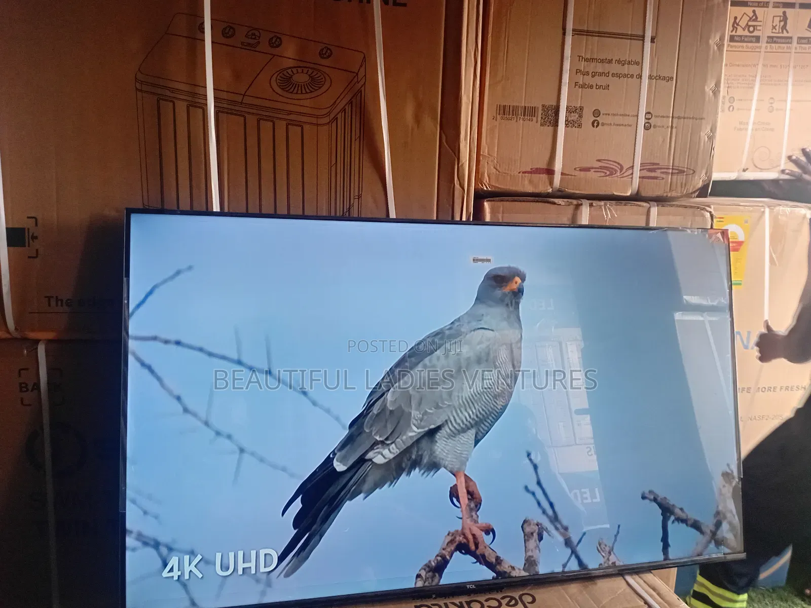 TCL 55-Inch Led Smart Tv With Built-in Wifi and Streaming Apps