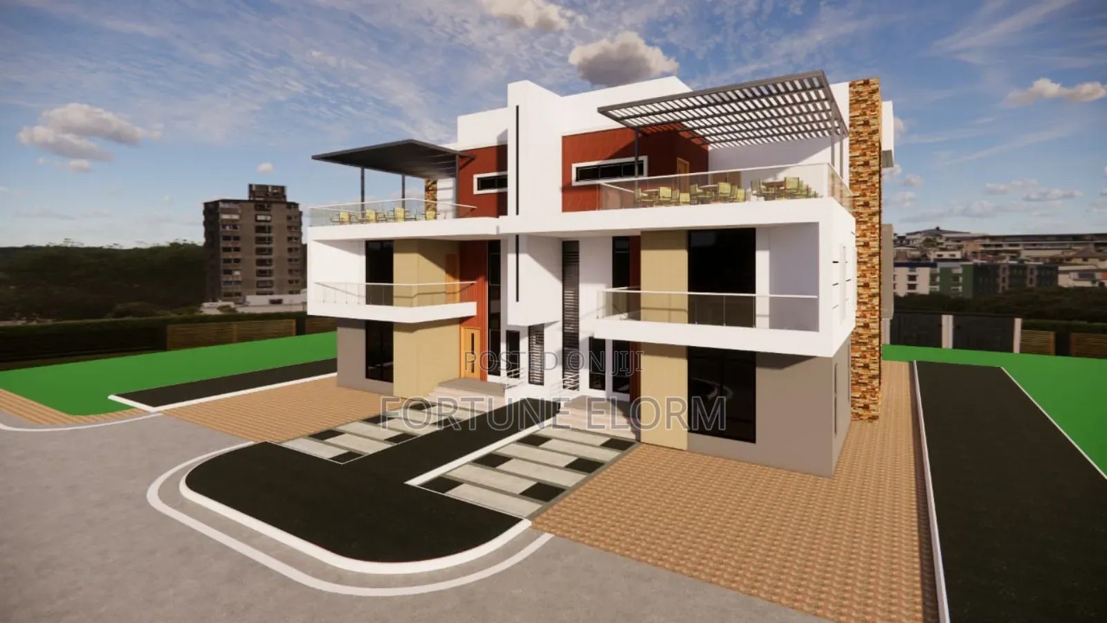 Morden Residential Design by Architectural Engineer