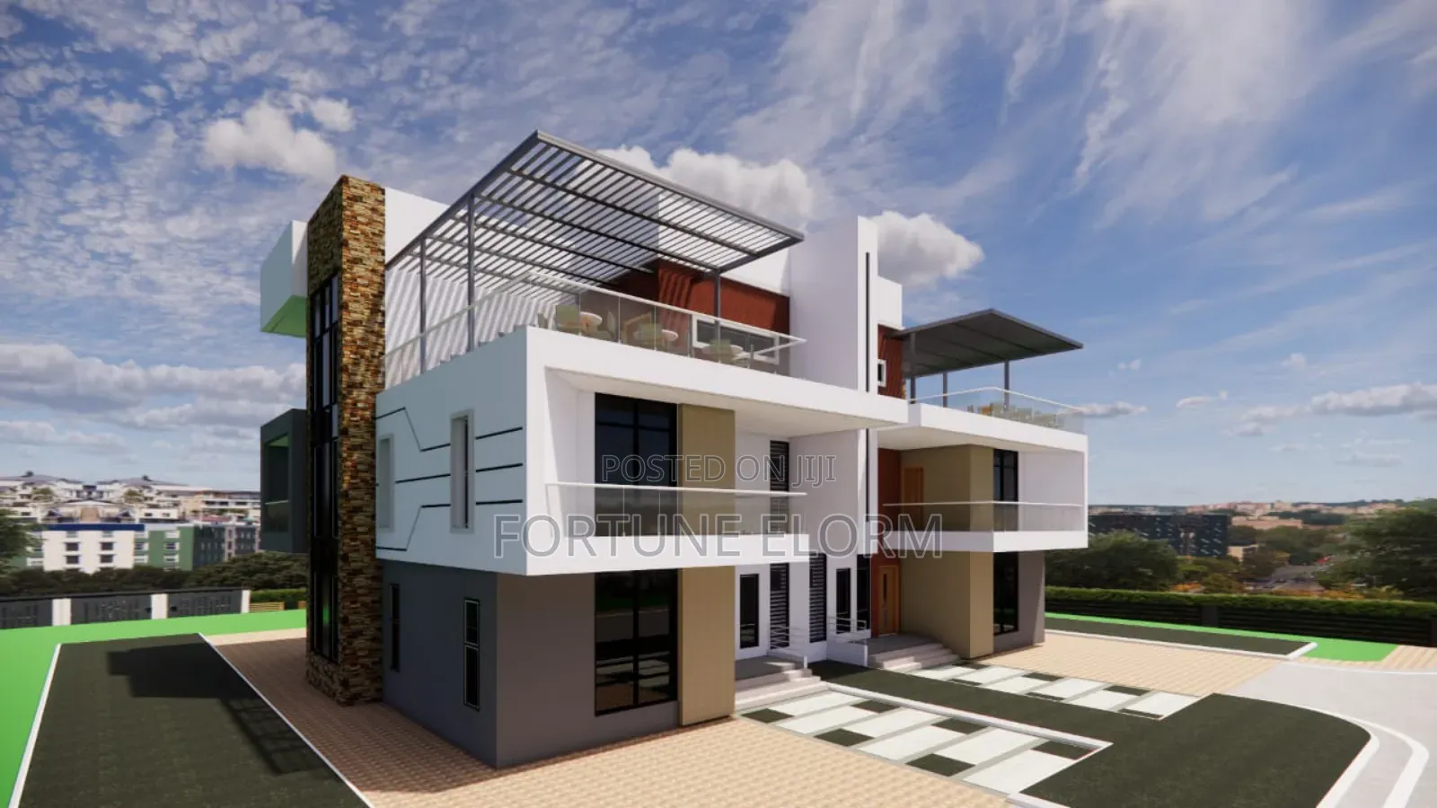 Morden Residential Design by Architectural Engineer