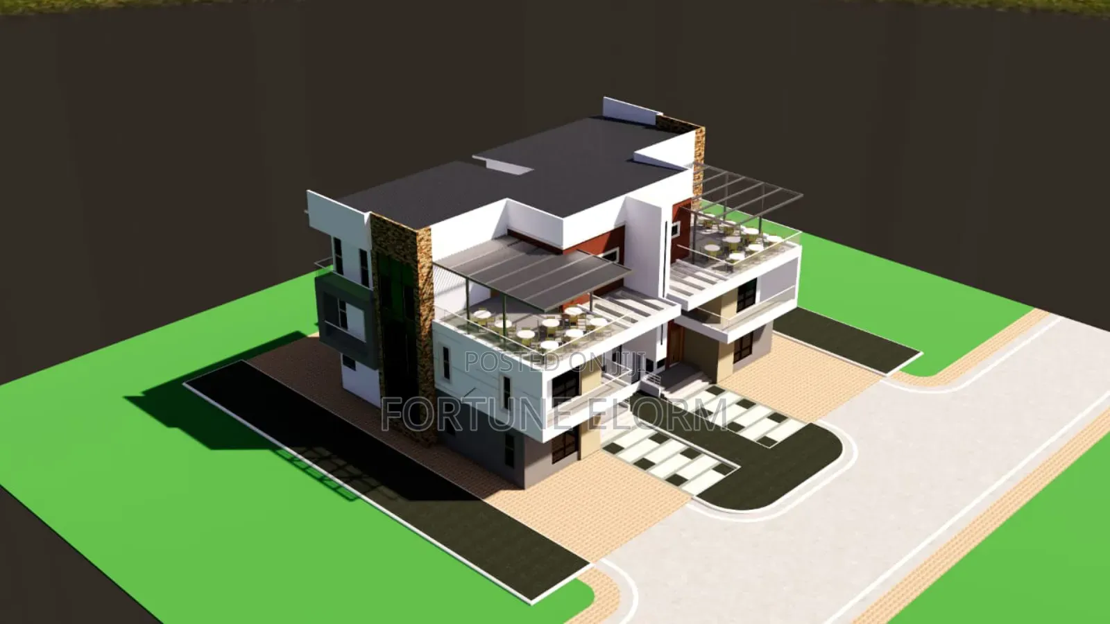 Morden Residential Design by Architectural Engineer