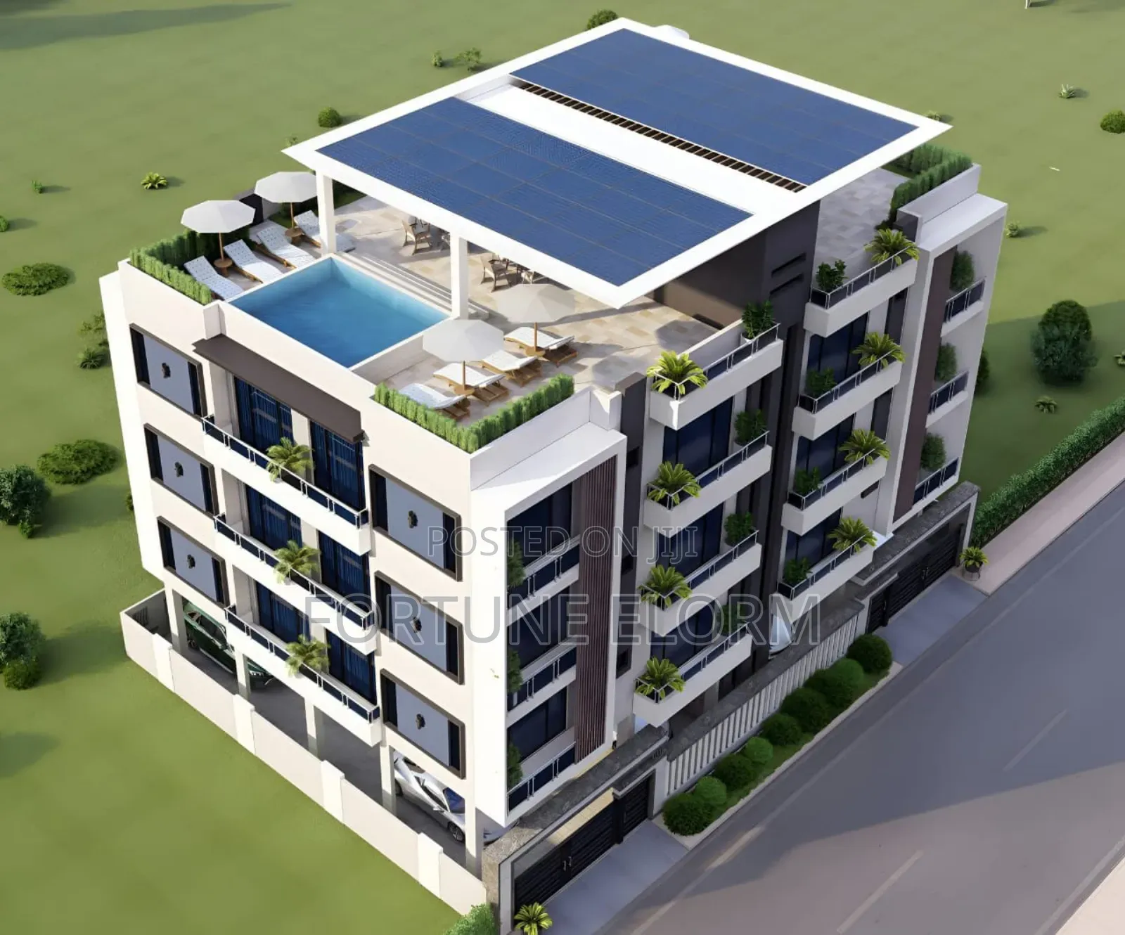 Morden Commercial Building Design Architectural Engineer
