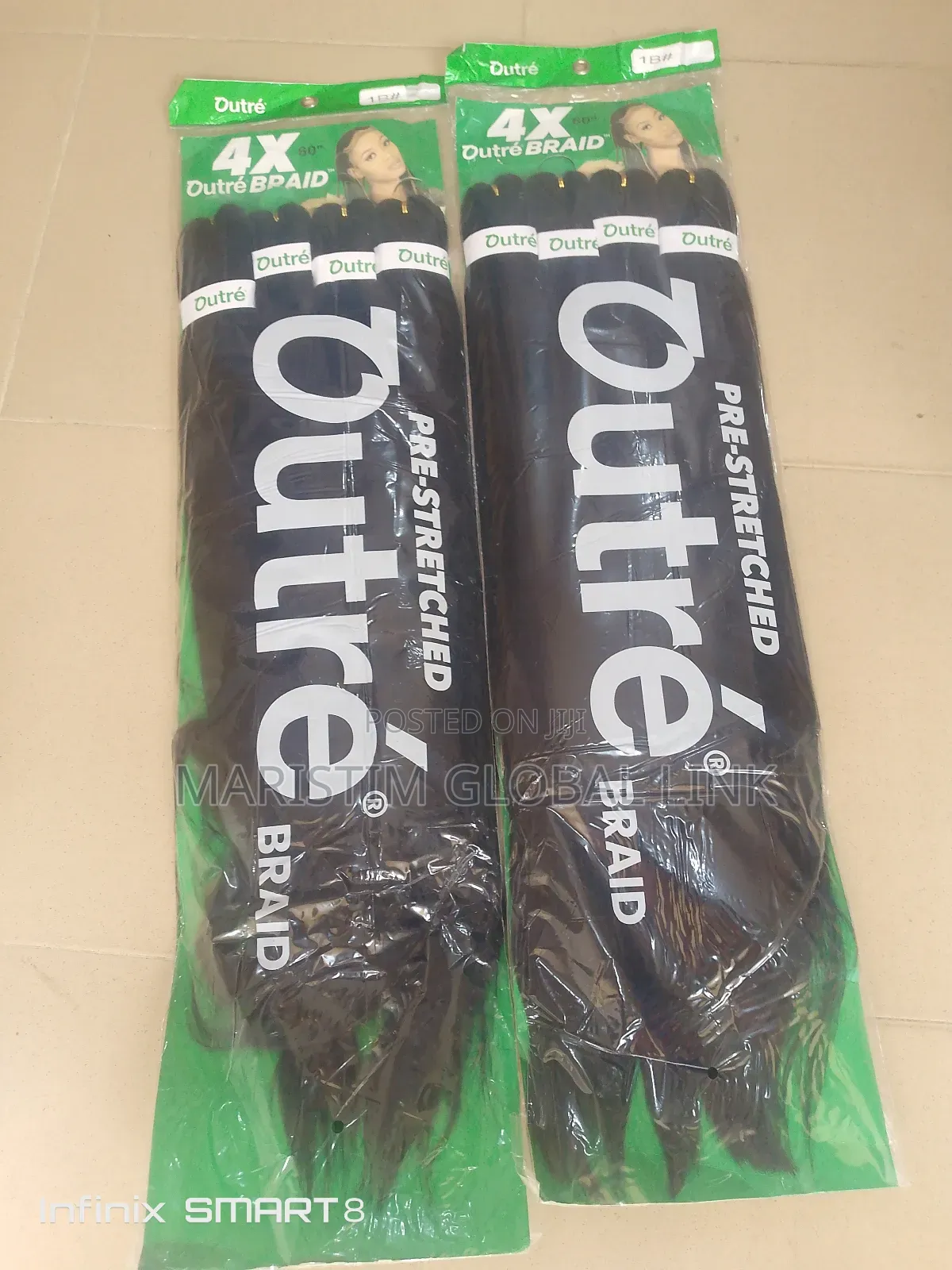 4x Outre Braid Pre- Stretched Hair Extension 60"
