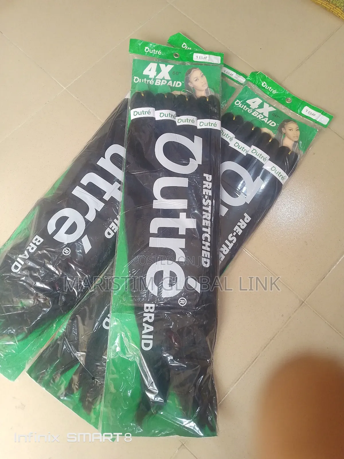 4x Outre Braid Pre- Stretched Hair Extension 60"