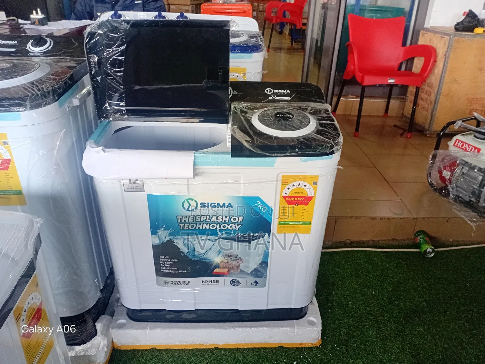 Sigma 7kg Semi Auto Washer – Quick Wash, Great Performance
