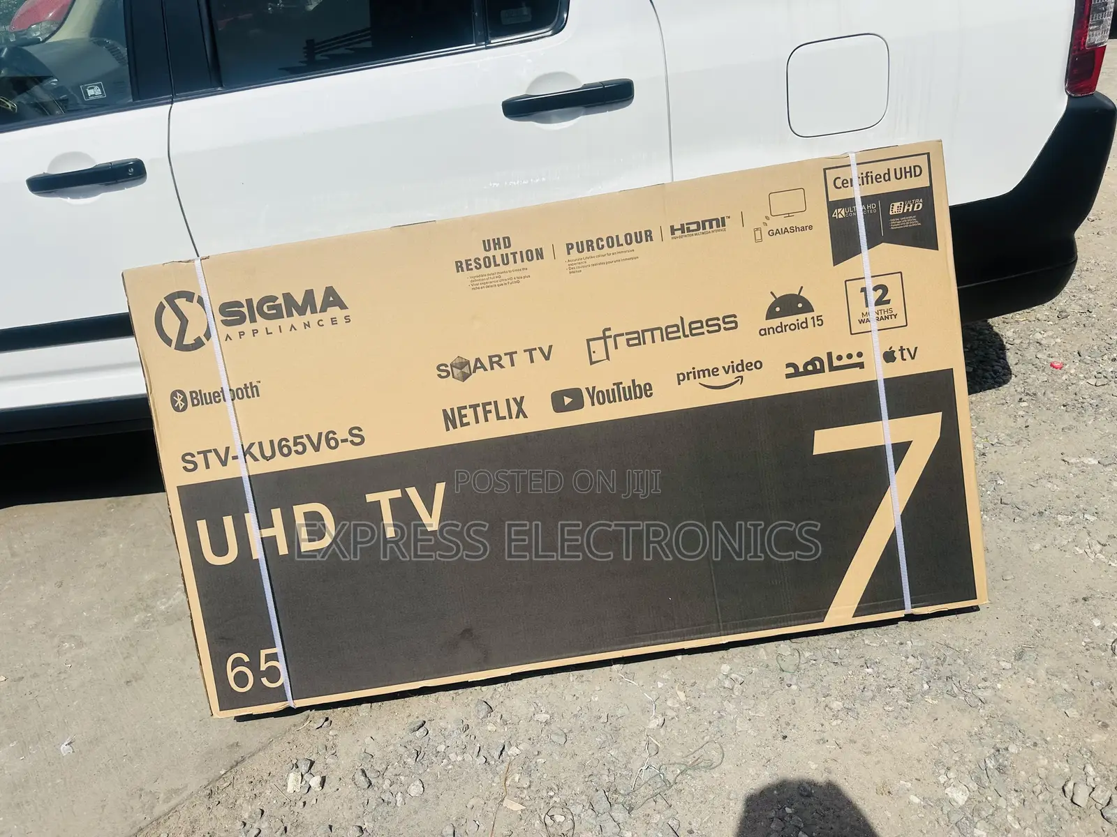 Rich  Display Uhd Smart Sigma 65” Sig-Ku65v6-S.