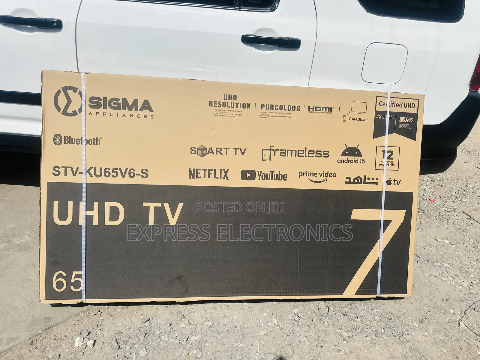 Rich  Display Uhd Smart Sigma 65” Sig-Ku65v6-S.