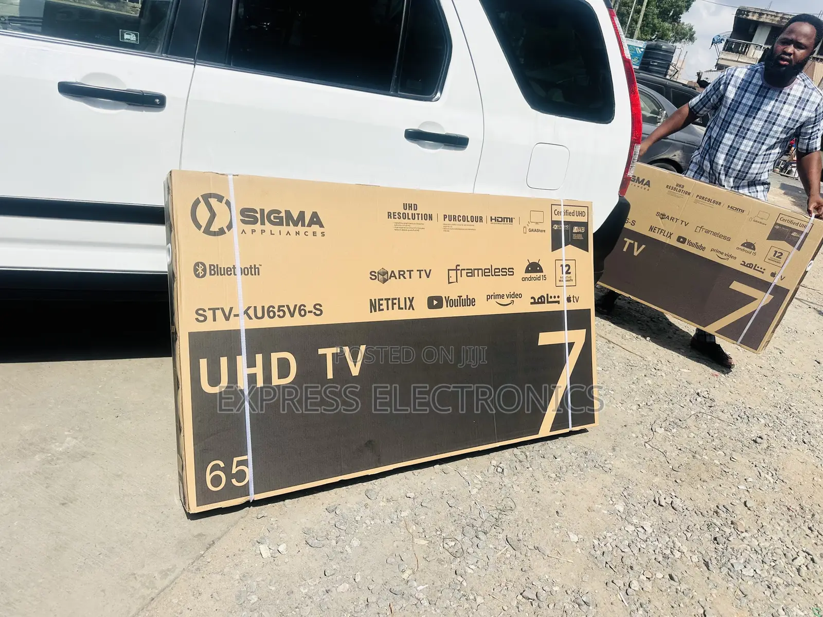Unlimited Entertainment Uhd Smart Sigma 65” Sig-Ku65v6-S.