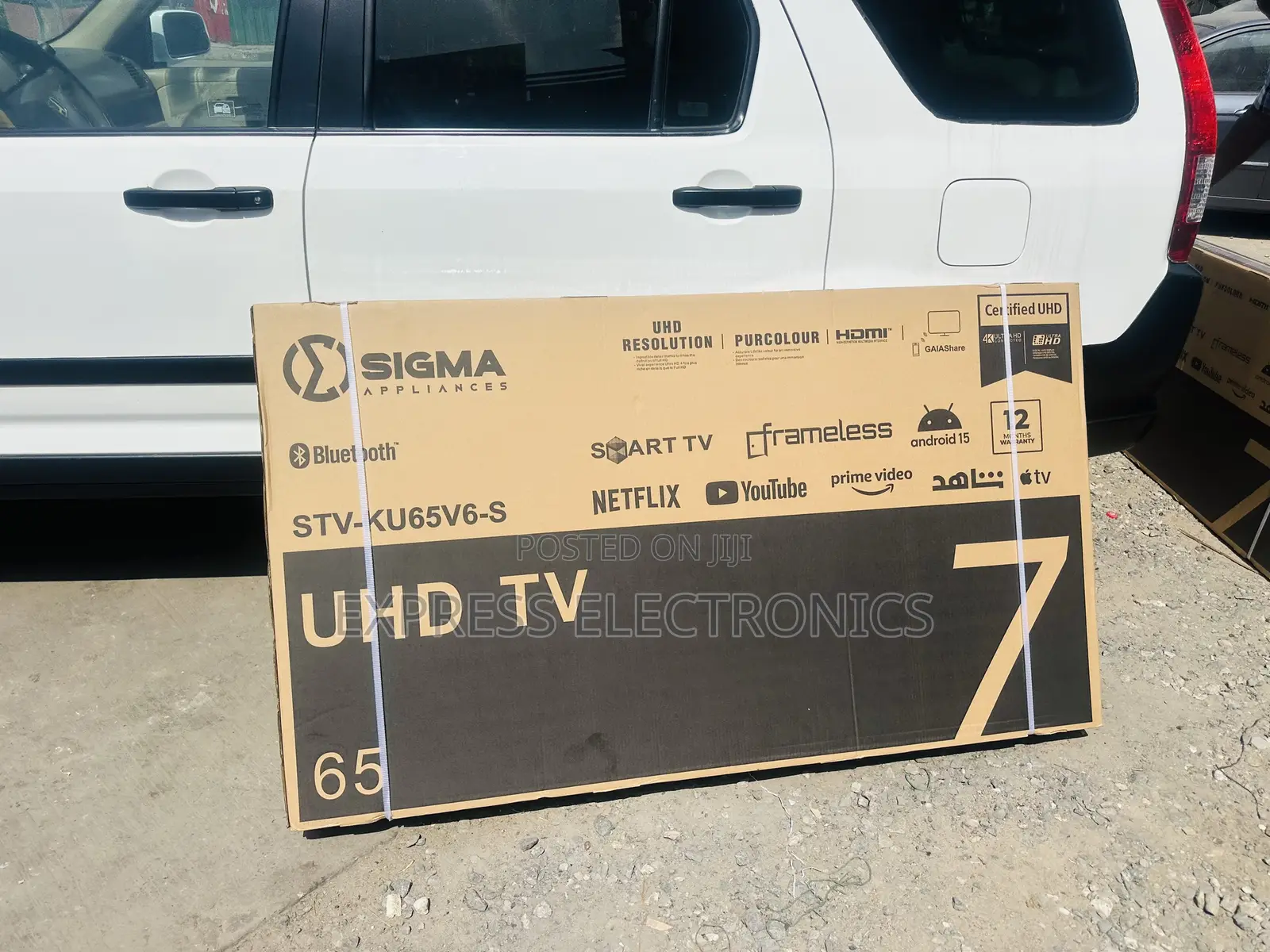 Best Buy for Less Android 15 Smart Sigma 65” Sig-Ku65v6-S